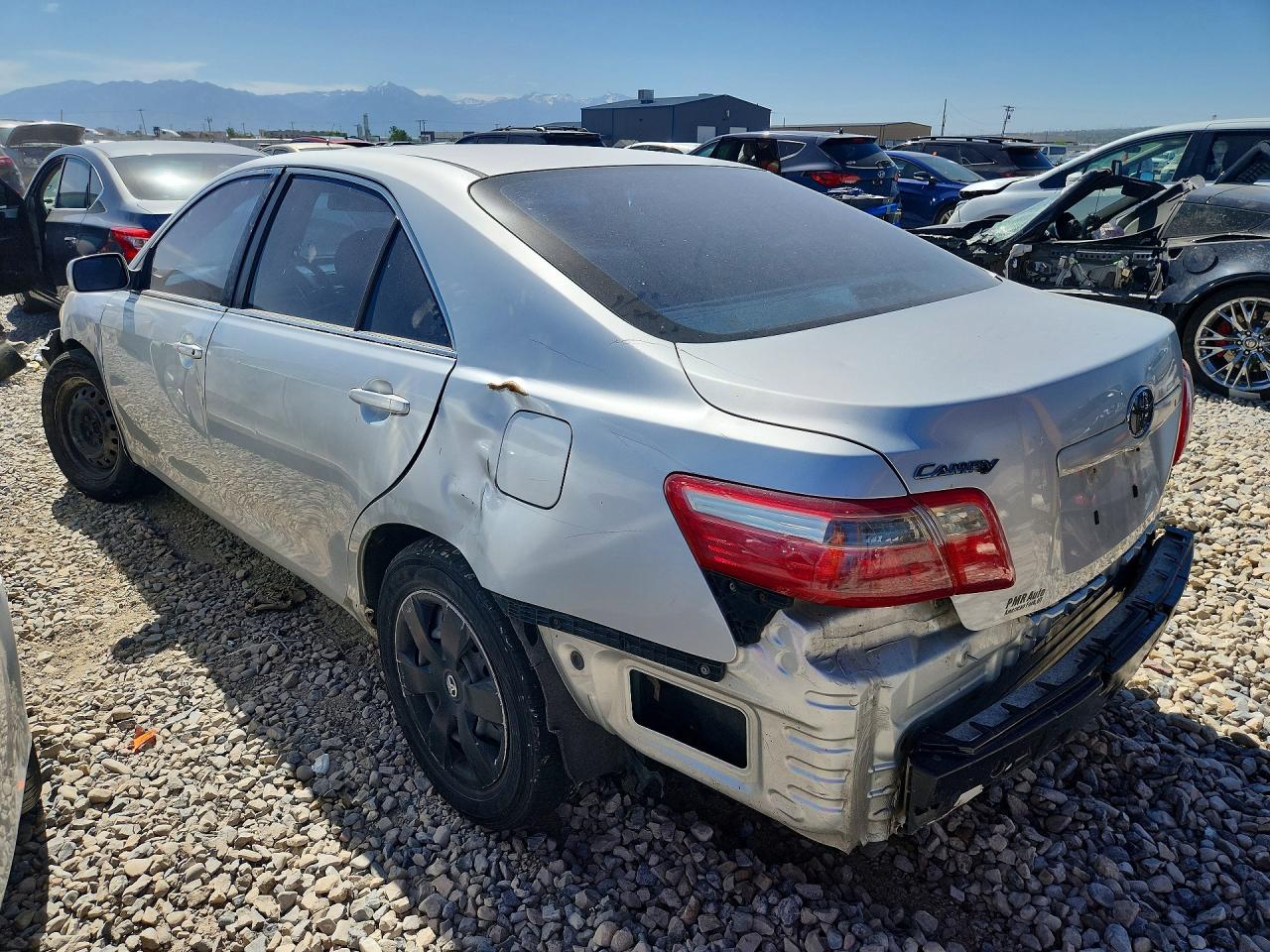 2007 Toyota Camry Le Gray vin: 4T1BE46K87U102493