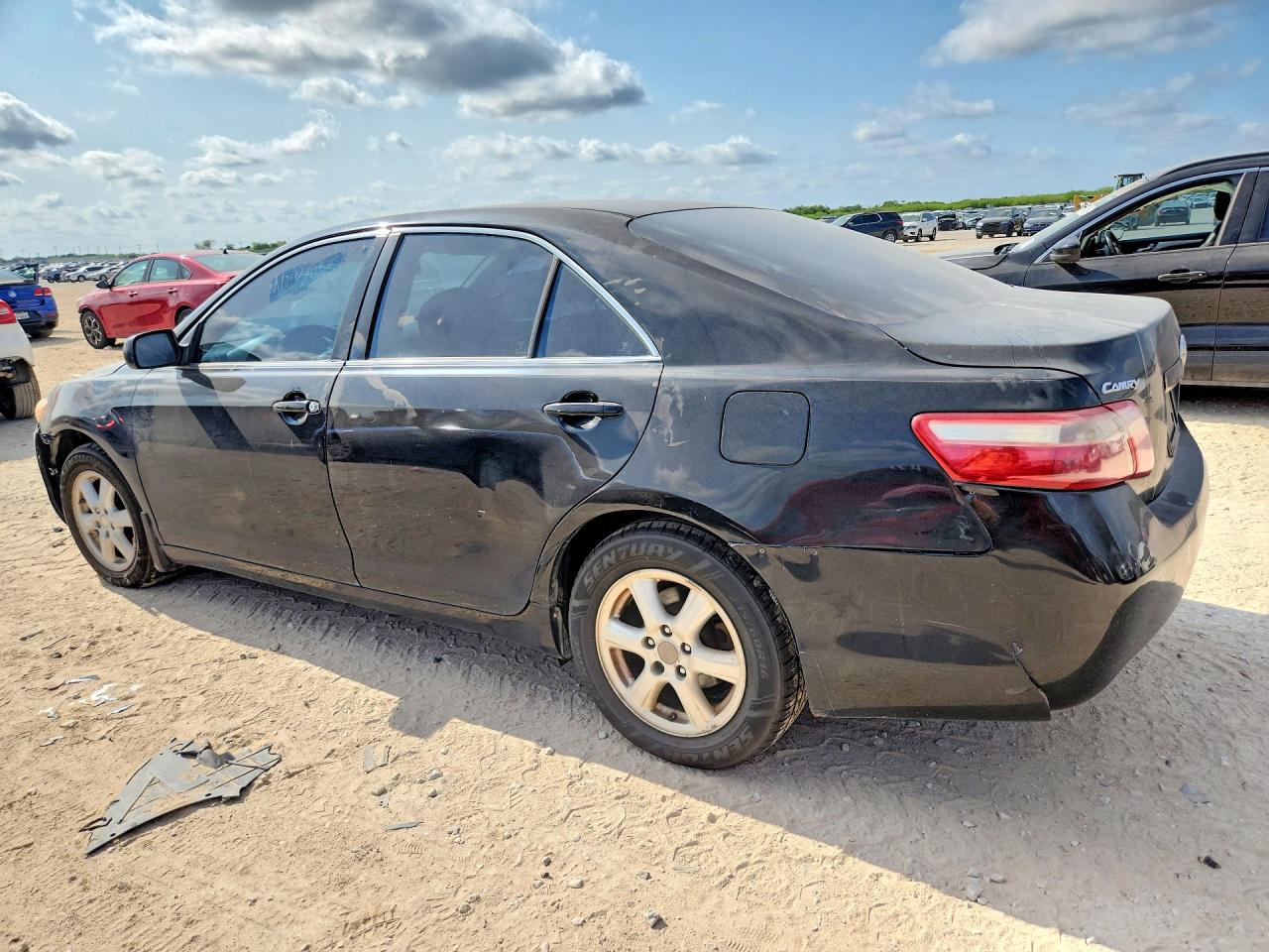 2007 Toyota Camry Le Black vin: 4T1BE46K87U113087