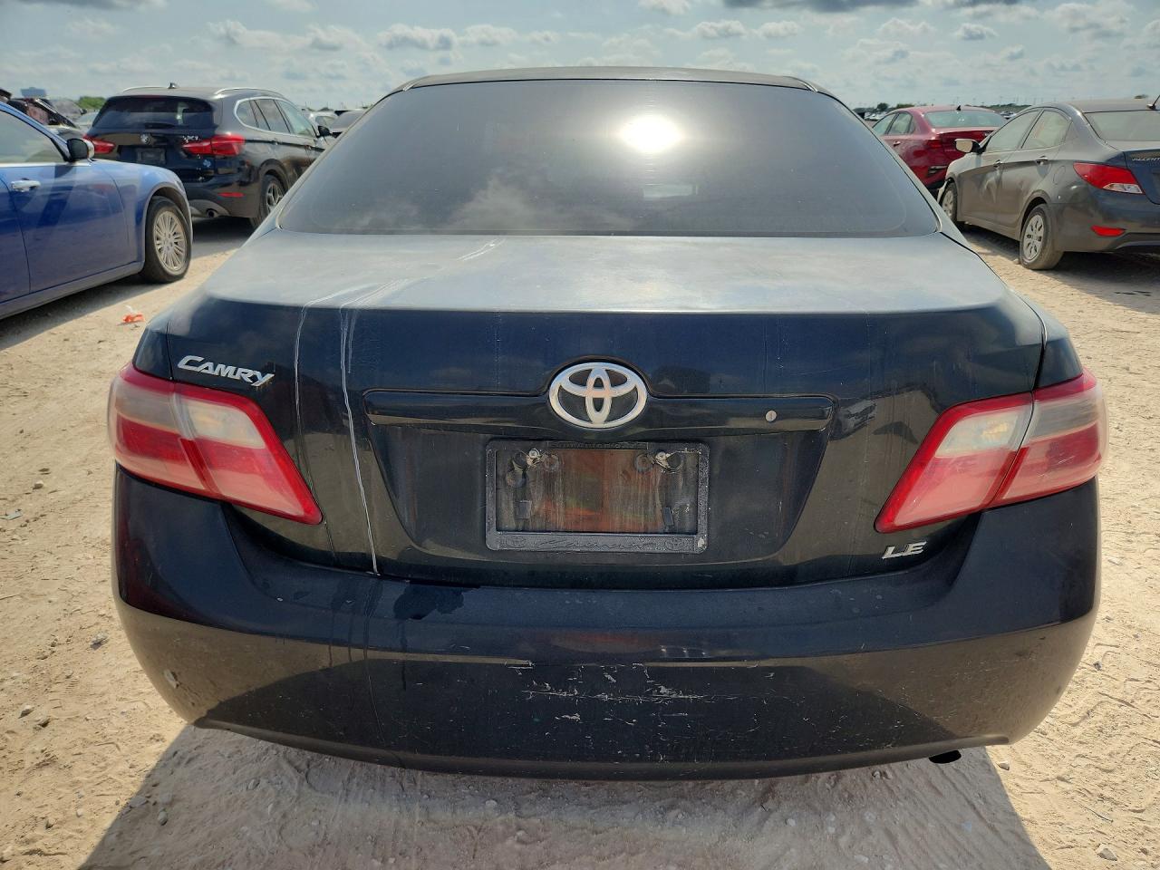 2007 Toyota Camry Le Black vin: 4T1BE46K87U113087