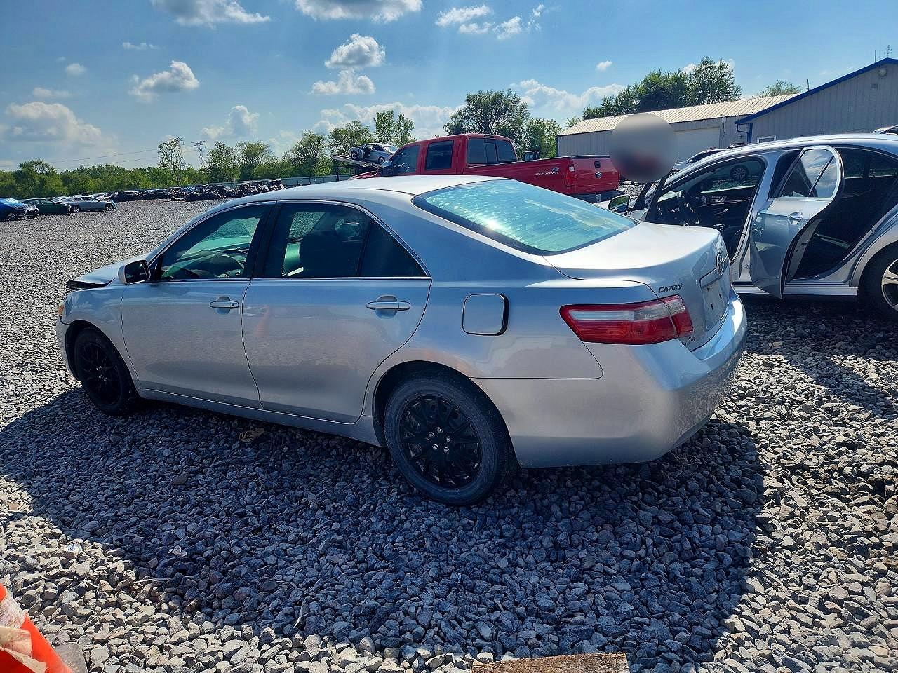 2007 Toyota Camry Le Silver vin: 4T1BE46K87U128754