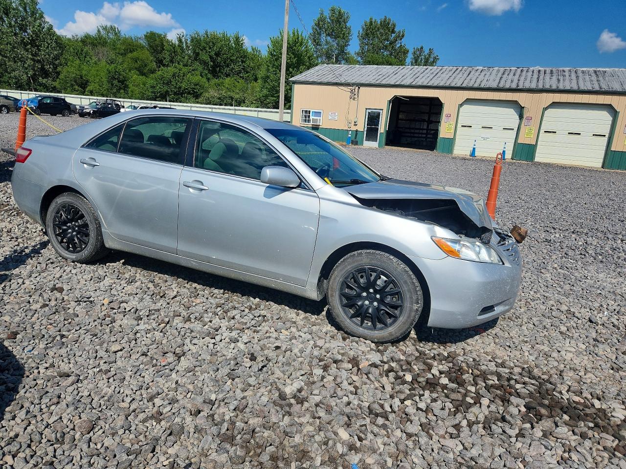 2007 Toyota Camry Le Silver vin: 4T1BE46K87U128754