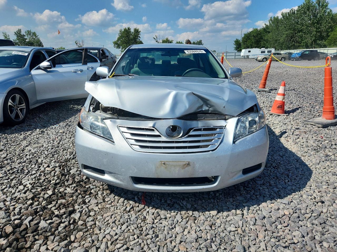 2007 Toyota Camry Le Silver vin: 4T1BE46K87U128754
