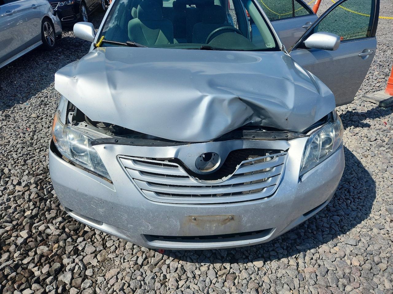 2007 Toyota Camry Le Silver vin: 4T1BE46K87U128754