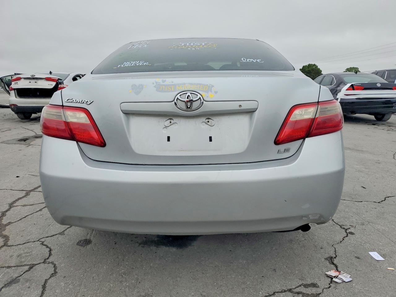 2007 Toyota Camry Le Silver vin: 4T1BE46K87U140466
