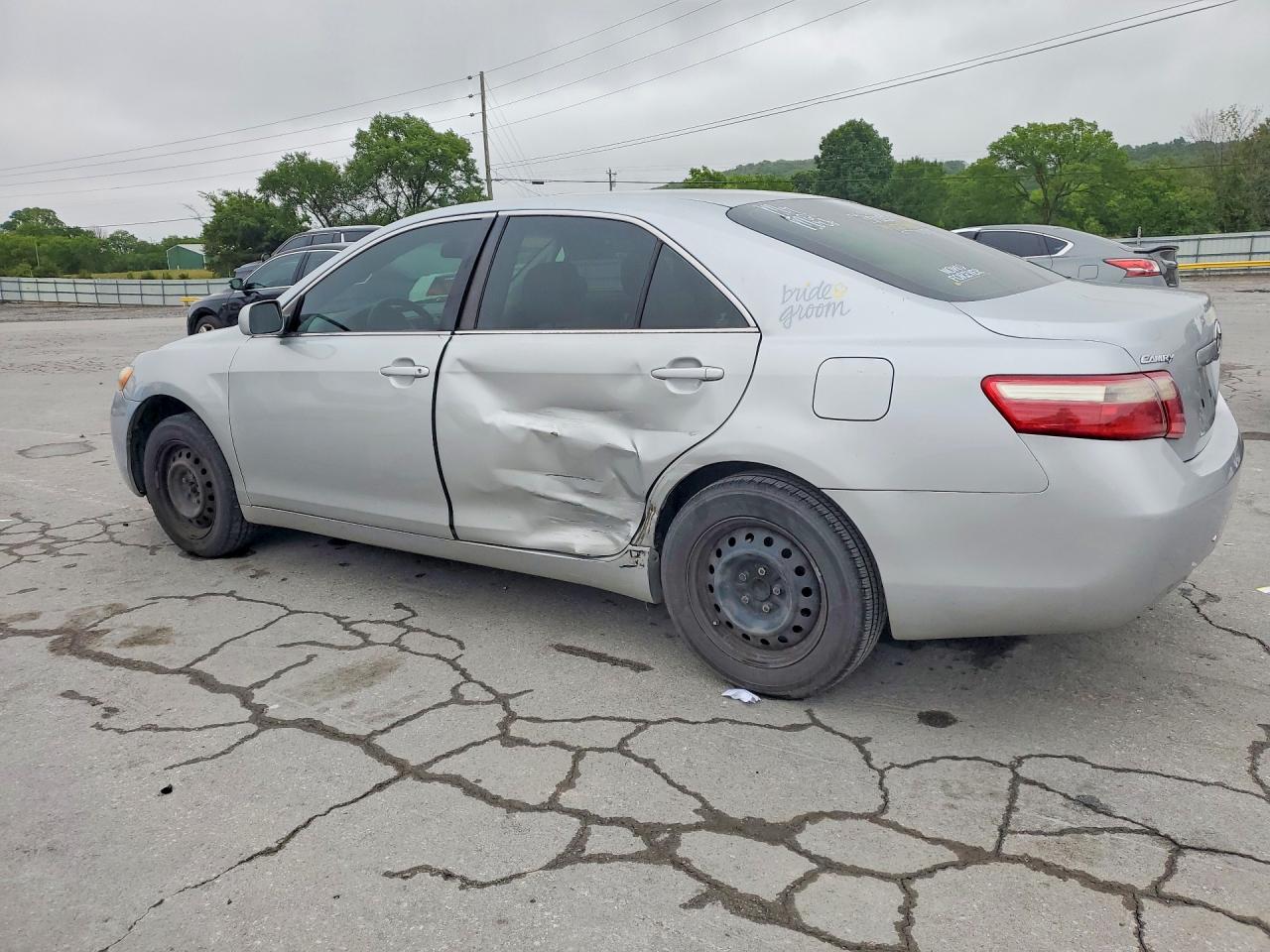 2007 Toyota Camry Le Silver vin: 4T1BE46K87U140466
