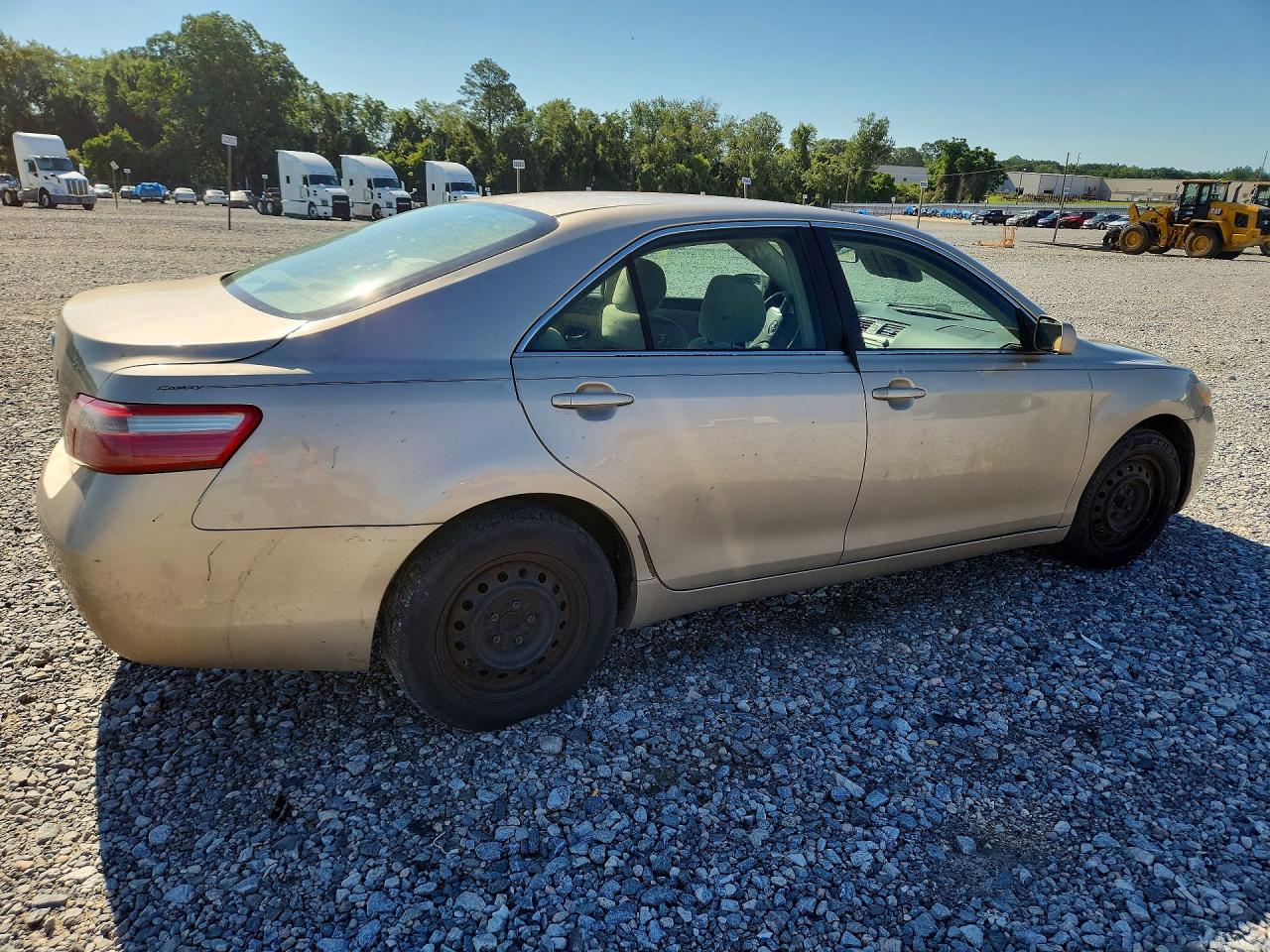 2007 Toyt Camry Le Tan vin: 4T1BE46K87U155338