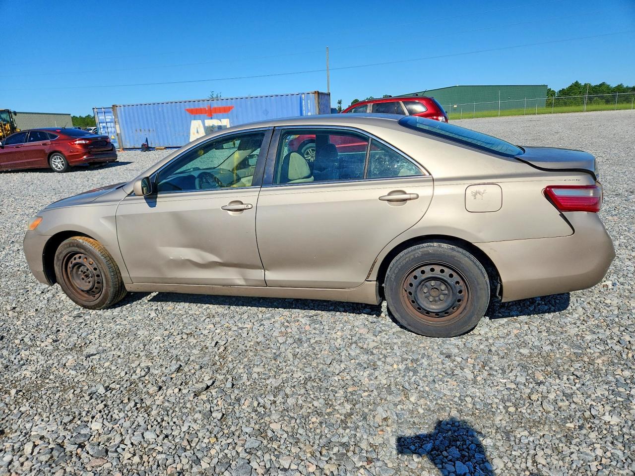 2007 Toyt Camry Le Tan vin: 4T1BE46K87U155338