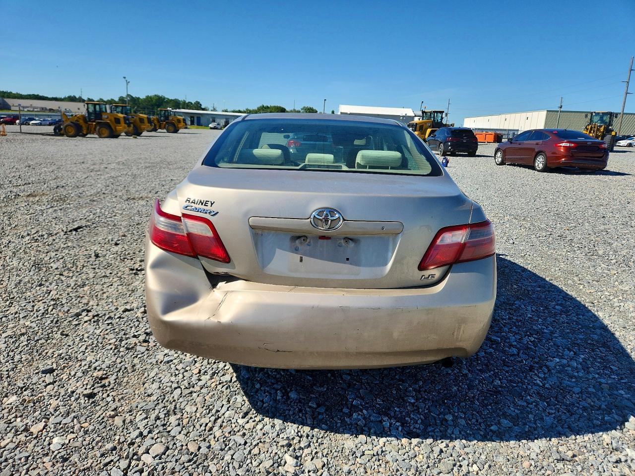 2007 Toyt Camry Le Tan vin: 4T1BE46K87U155338