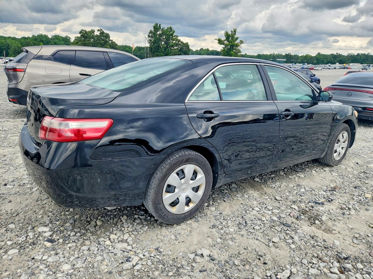 2007 Toyota Camry Le Black vin: 4T1BE46K87U156716