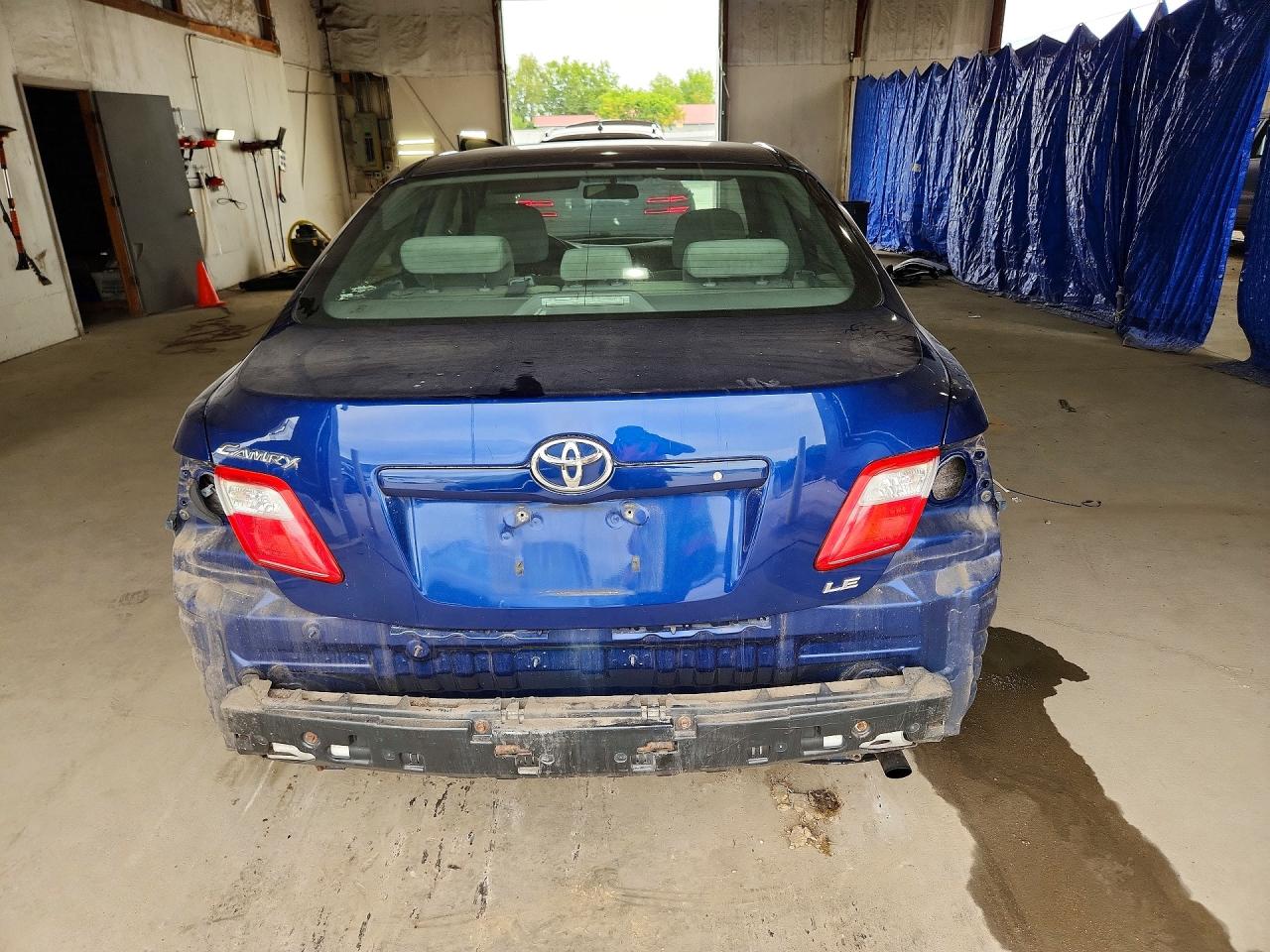 2007 Toyota Camry Le Синий vin: 4T1BE46K87U167554