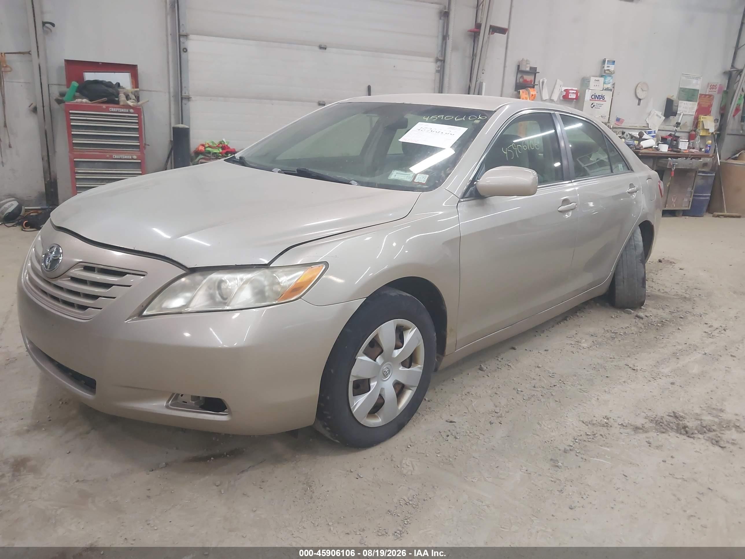 2007 Toyota Camry Le Tan vin: 4T1BE46K87U180966