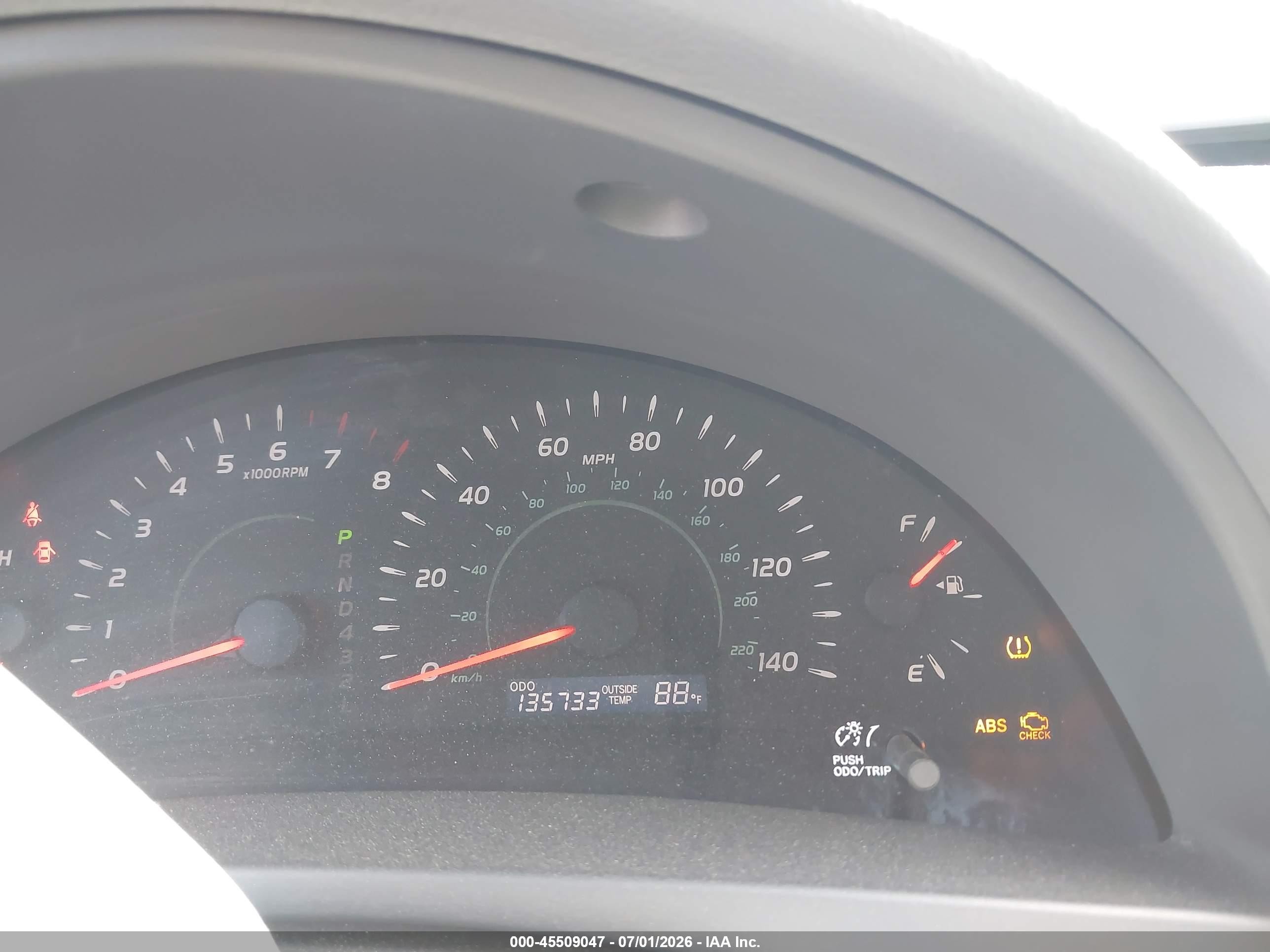 2007 Toyota Camry Le Silver vin: 4T1BE46K87U183494