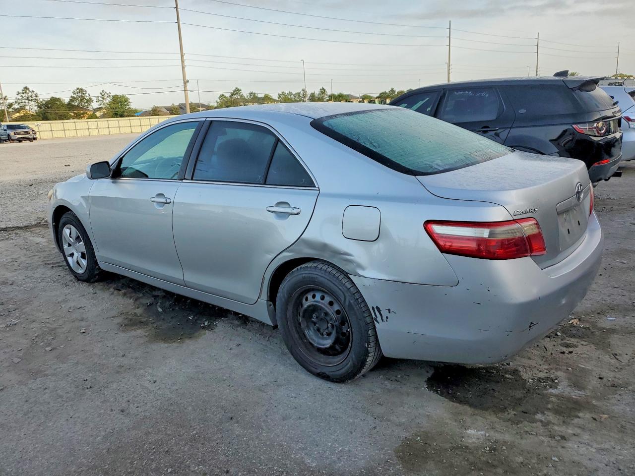 2007 Toyota Camry Le Silver vin: 4T1BE46K87U187609