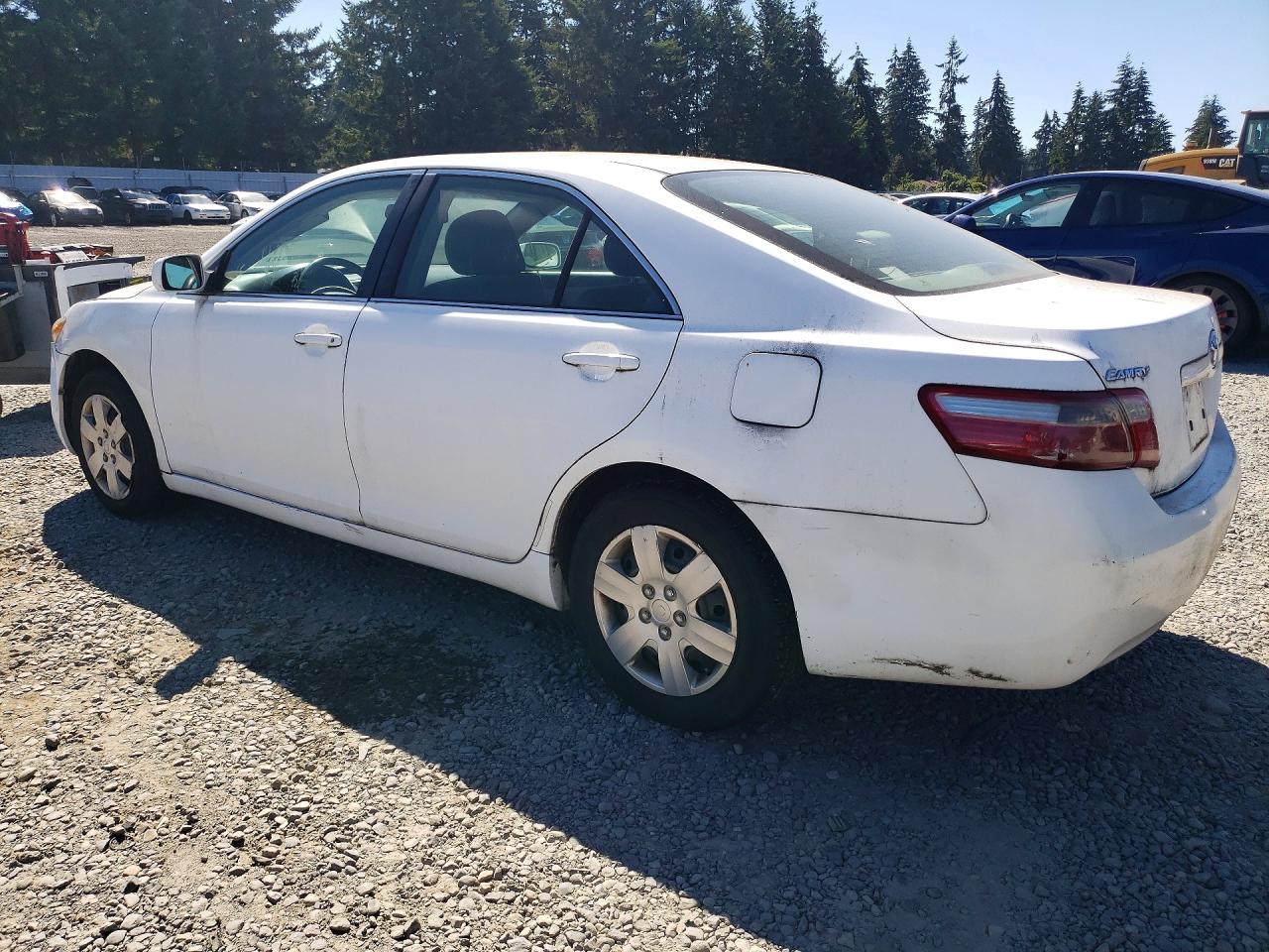 2007 Toyota Camry Le White vin: 4T1BE46K87U517409