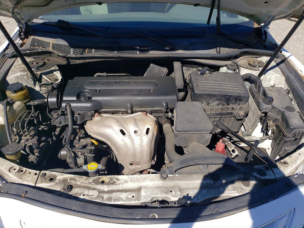2007 Toyota Camry Le White vin: 4T1BE46K87U517409