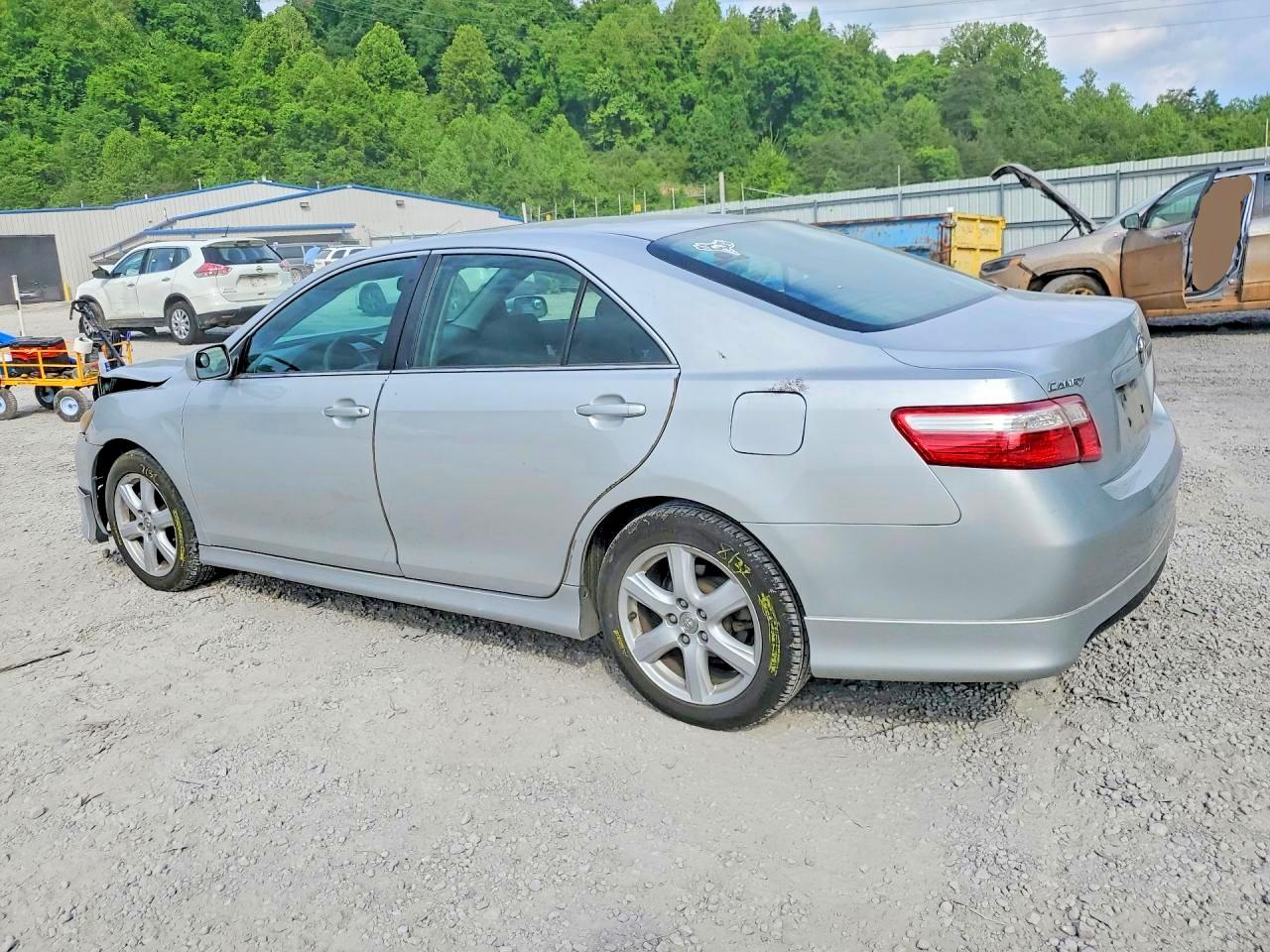 2007 Toyota Camry Se Серебряный vin: 4T1BE46K87U519841