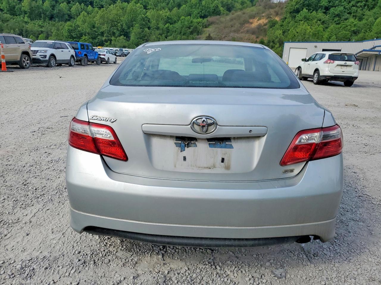 2007 Toyota Camry Se Серебряный vin: 4T1BE46K87U519841
