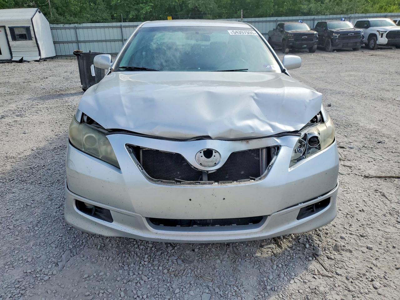 2007 Toyota Camry Se Серебряный vin: 4T1BE46K87U519841