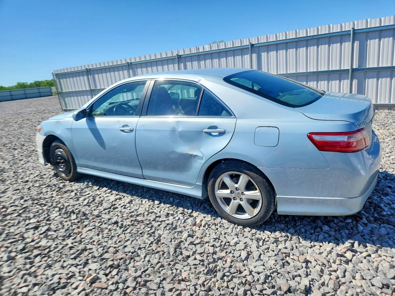2007 Toyota Camry Se Blue vin: 4T1BE46K87U525266