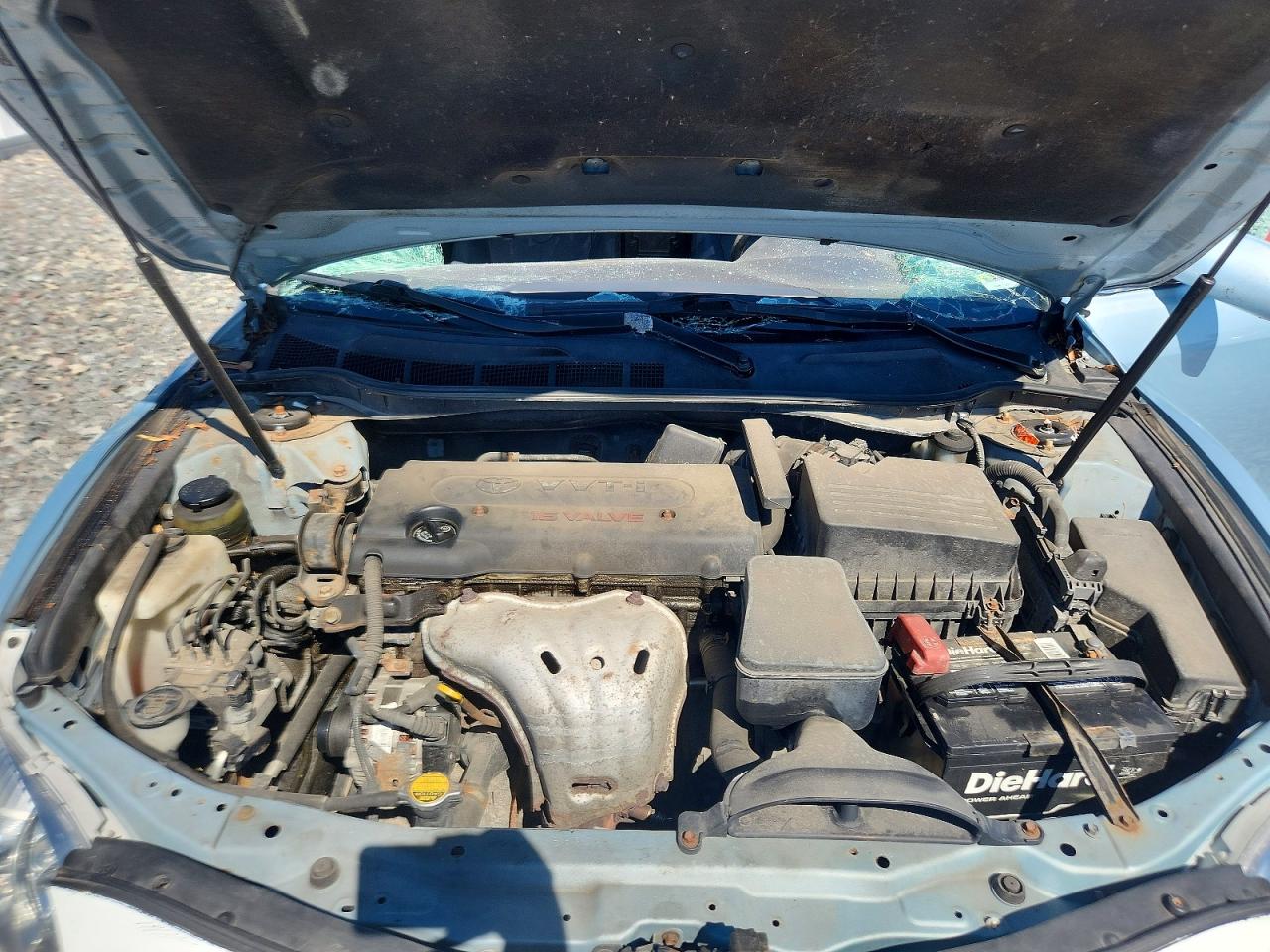 2007 Toyota Camry Se Blue vin: 4T1BE46K87U525266