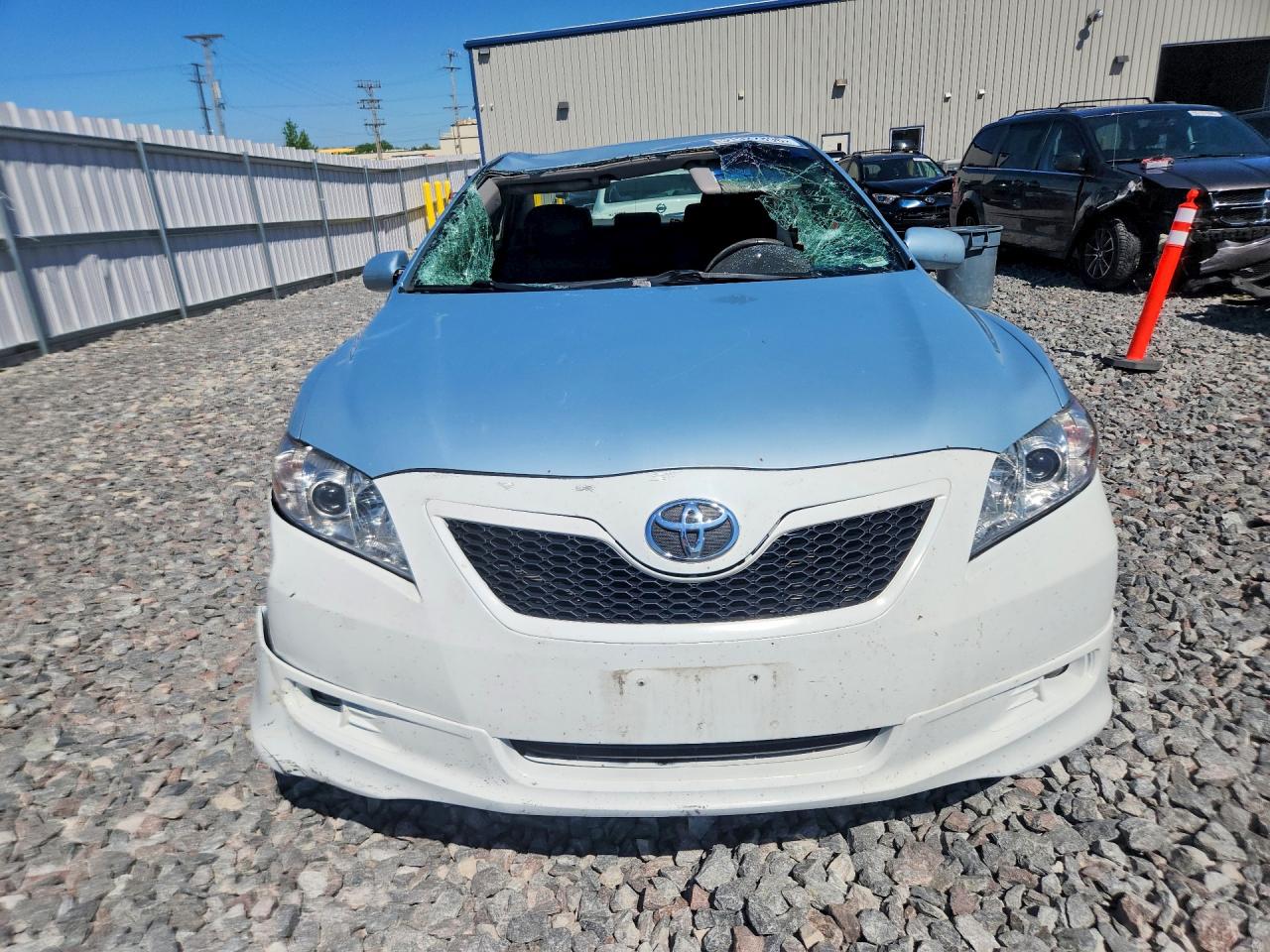 2007 Toyota Camry Se Blue vin: 4T1BE46K87U525266