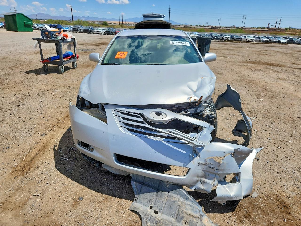2007 Toyota Camry Le Gray vin: 4T1BE46K87U533738