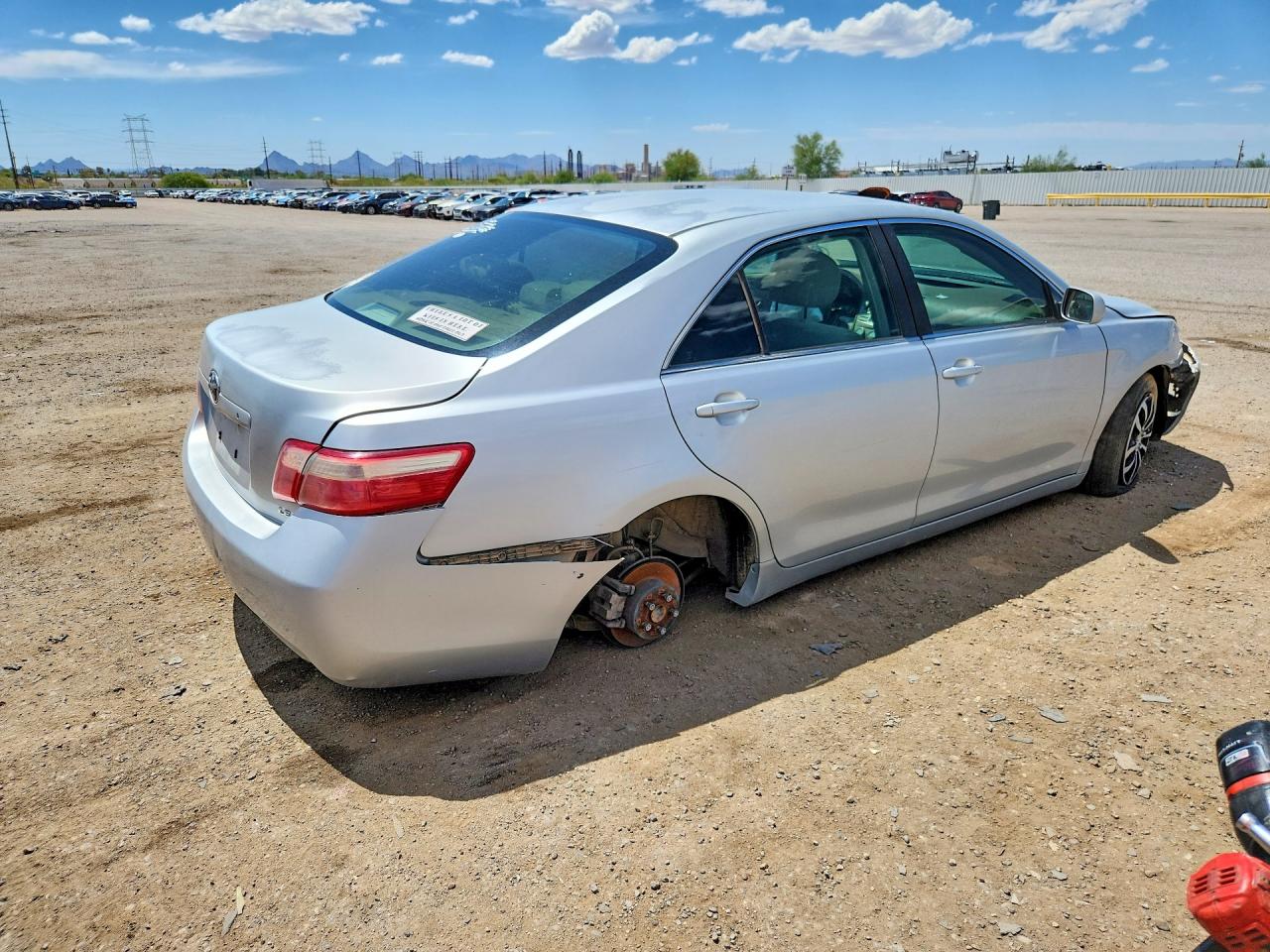 2007 Toyota Camry Le Gray vin: 4T1BE46K87U533738