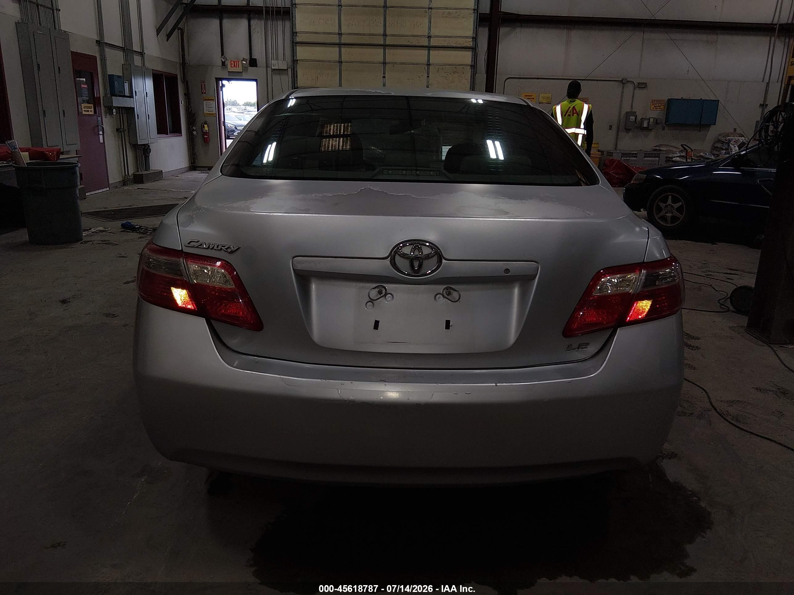 2007 Toyota Camry Le Серебряный vin: 4T1BE46K87U546537