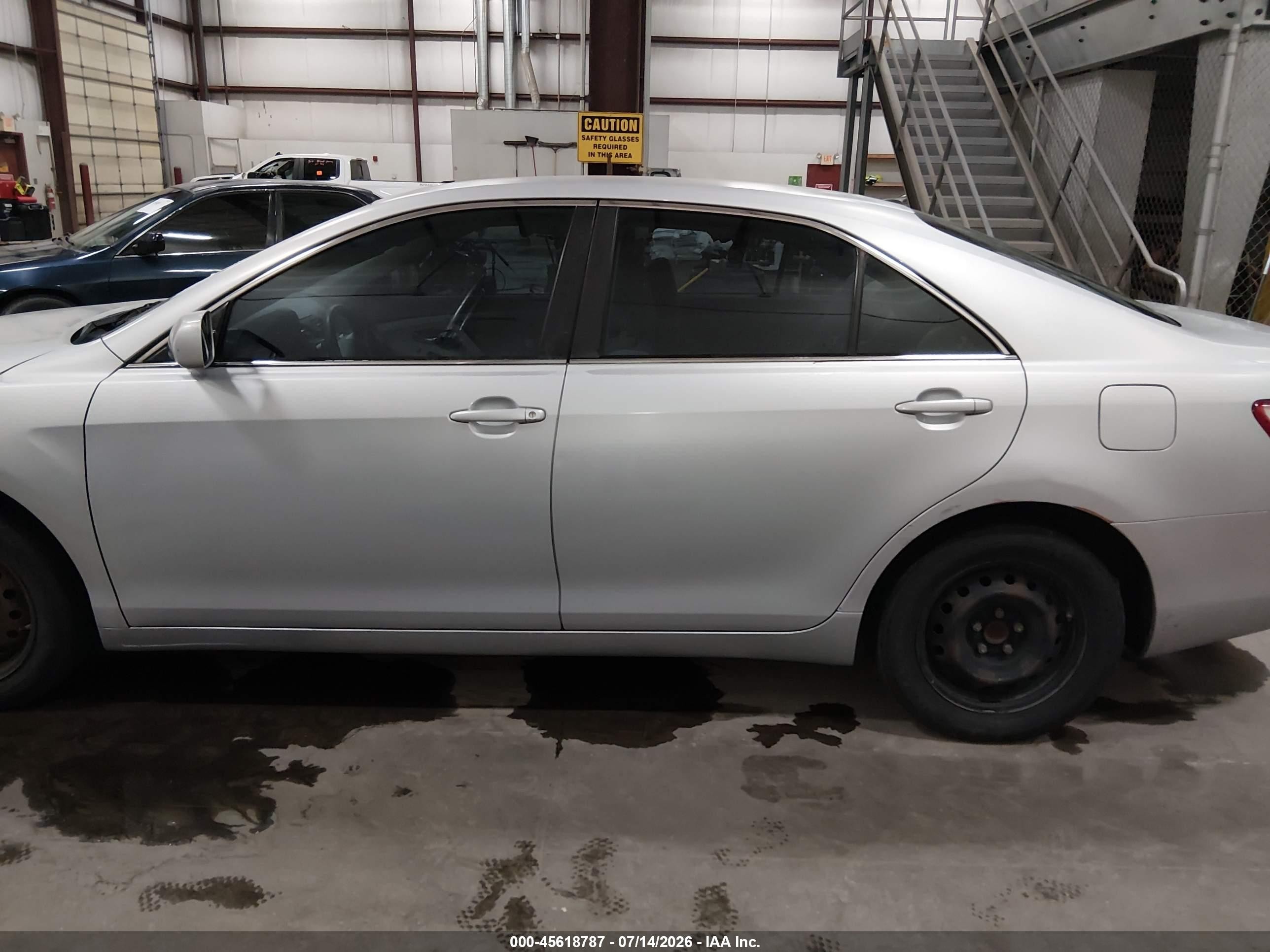 2007 Toyota Camry Le Серебряный vin: 4T1BE46K87U546537