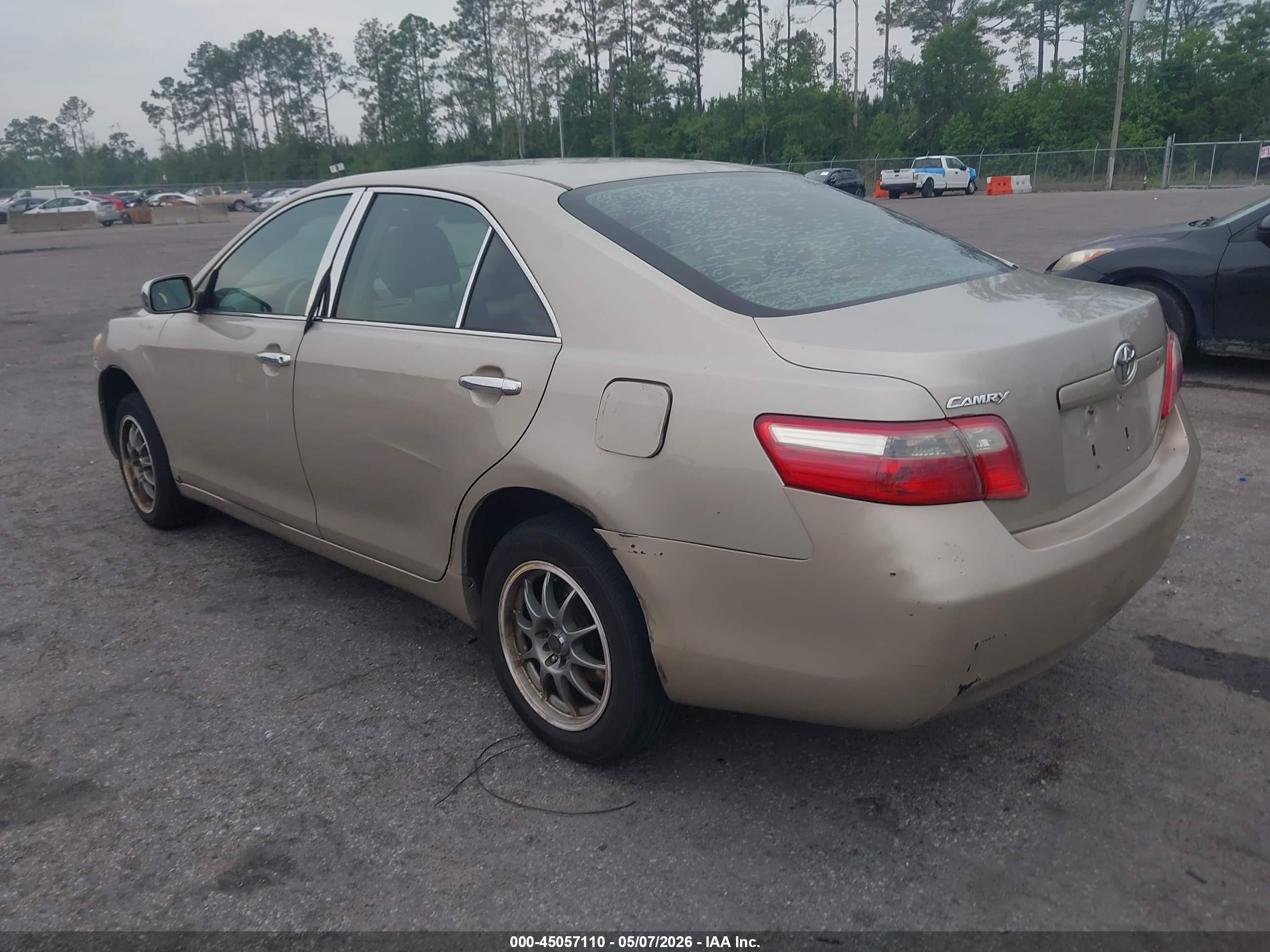 2007 Toyota Camry Ce Золотой vin: 4T1BE46K87U546635