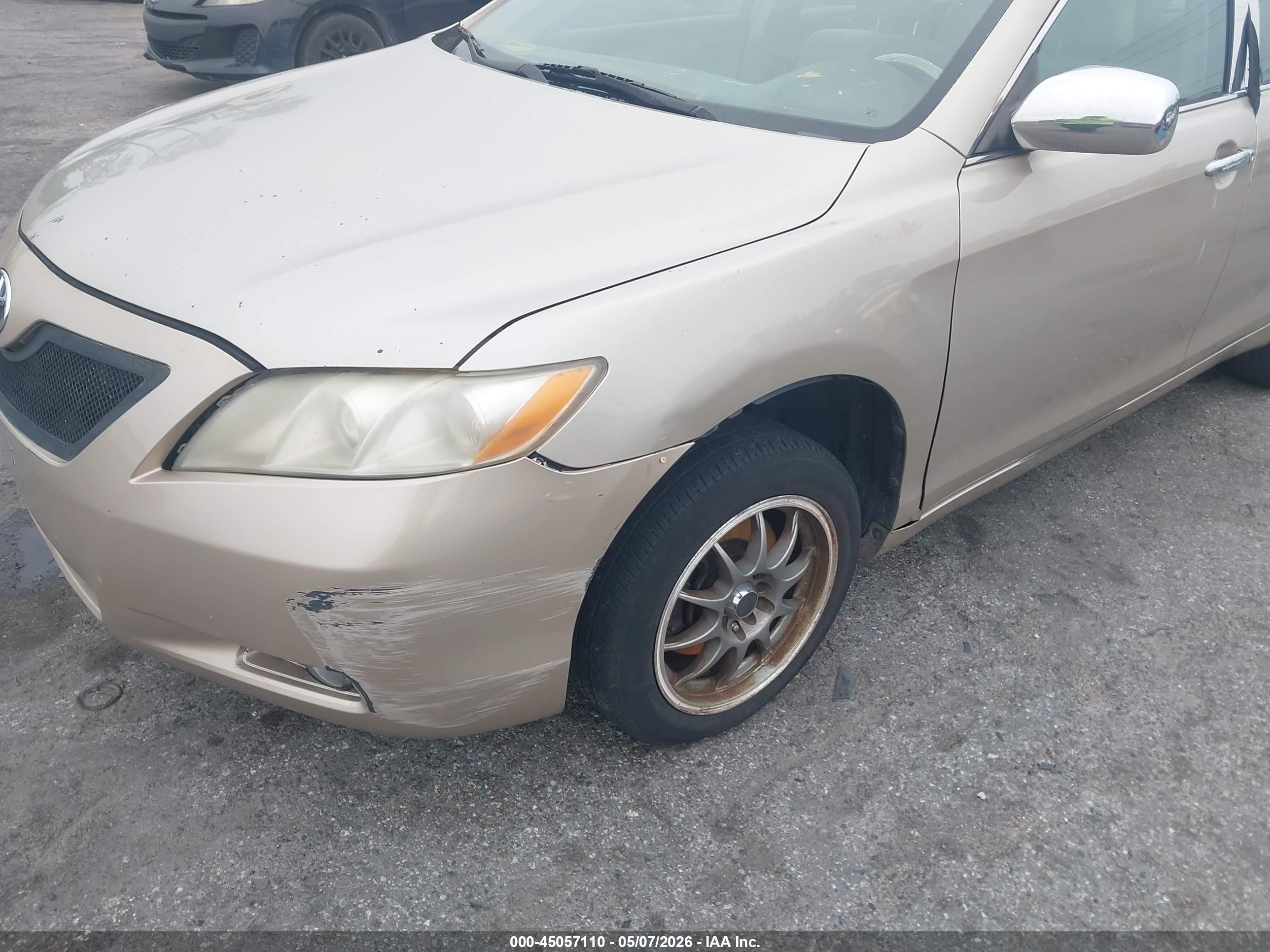 2007 Toyota Camry Ce Золотой vin: 4T1BE46K87U546635