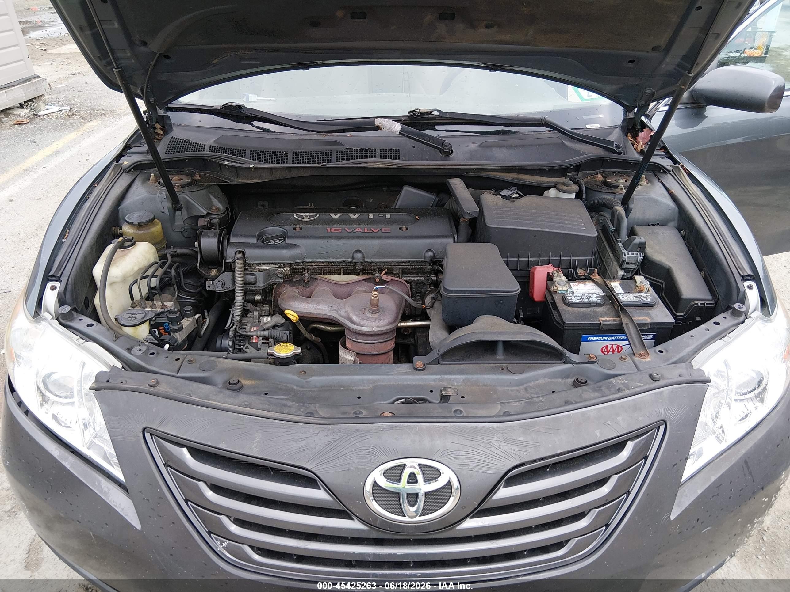 2007 Toyota Camry Le Gray vin: 4T1BE46K87U558767