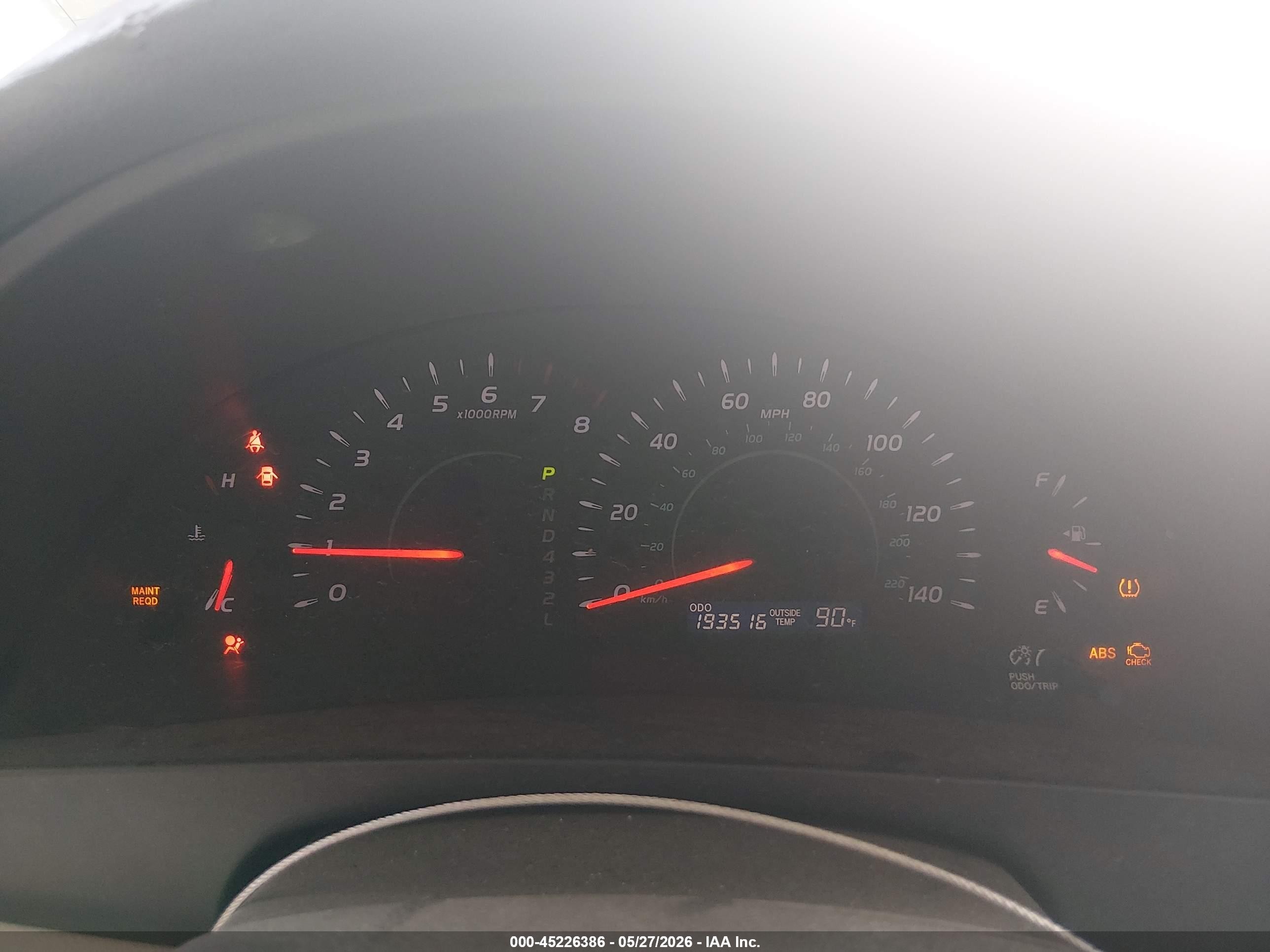 2007 Toyota Camry Le White vin: 4T1BE46K87U565427