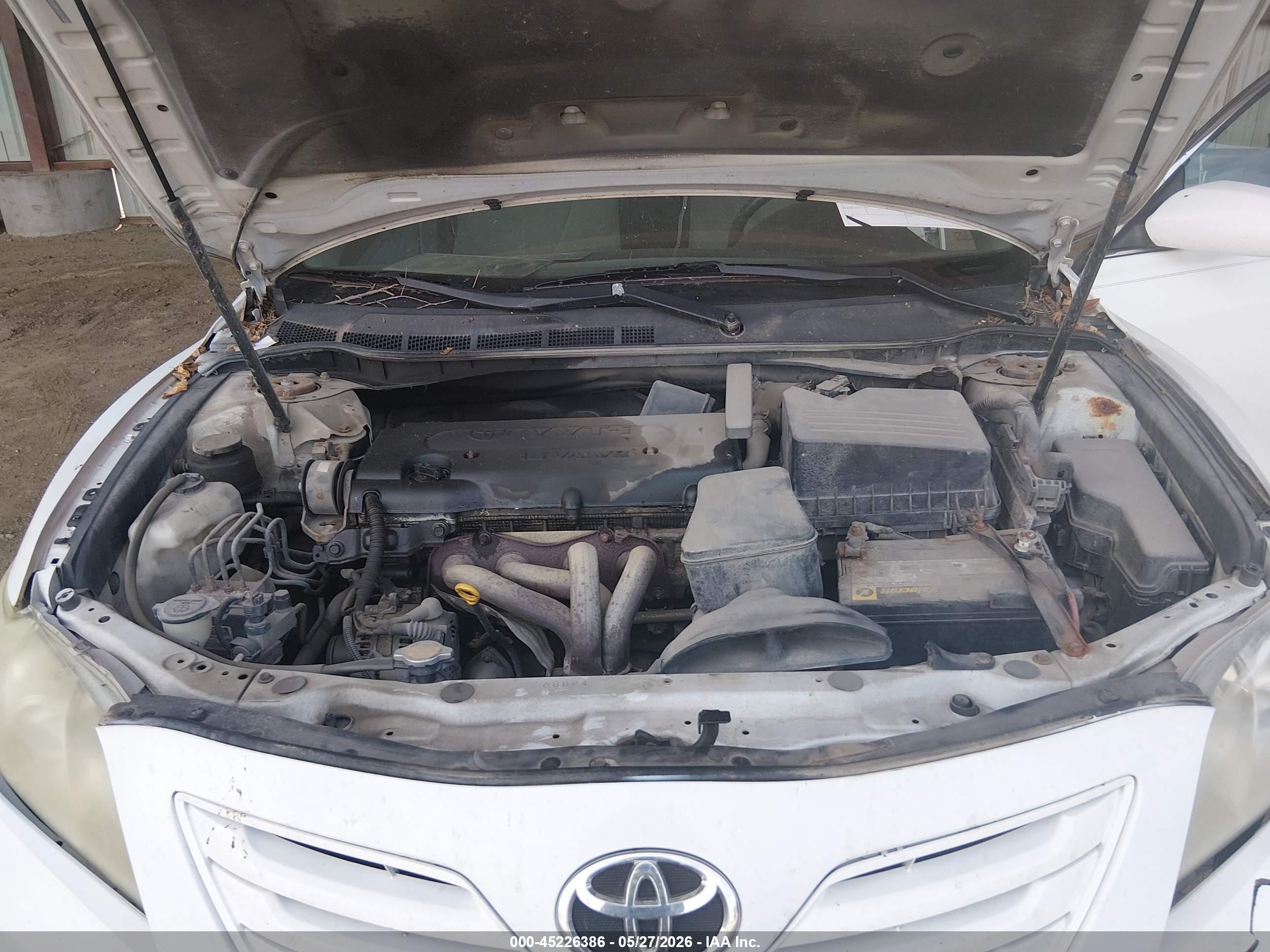 2007 Toyota Camry Le White vin: 4T1BE46K87U565427