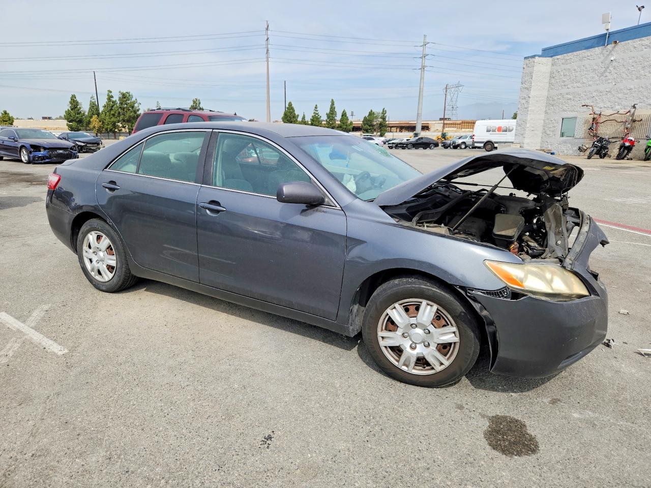 2007 Toyota Camry Le Gray vin: 4T1BE46K87U565623