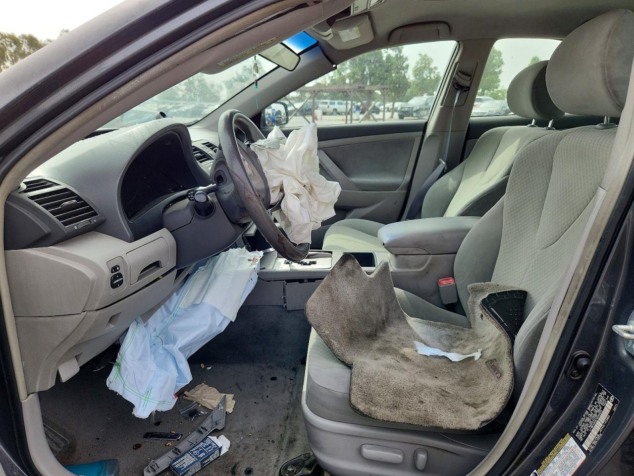 2007 Toyota Camry Le Gray vin: 4T1BE46K87U565623