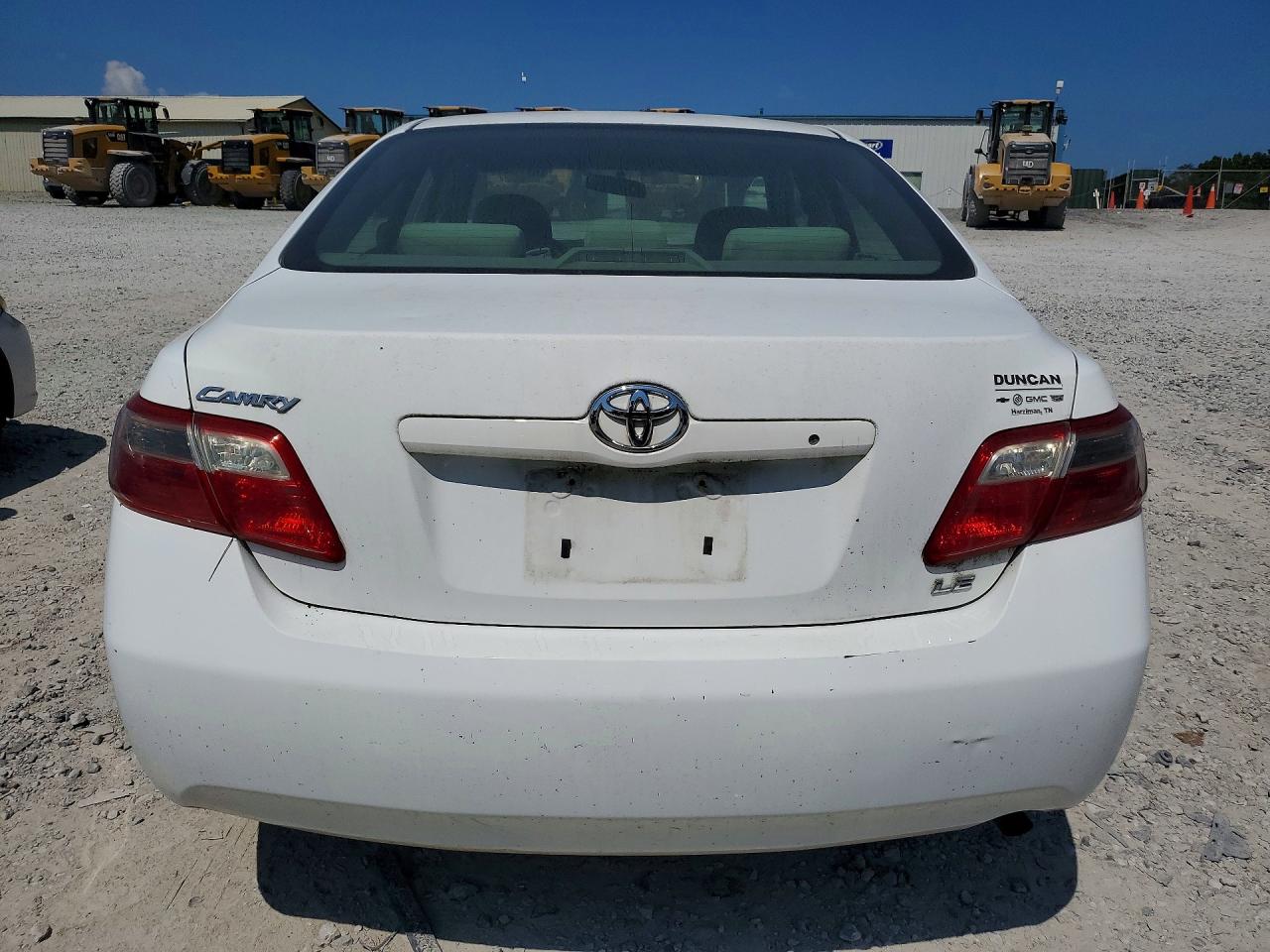 2007 Toyota Camry Le White vin: 4T1BE46K87U580512