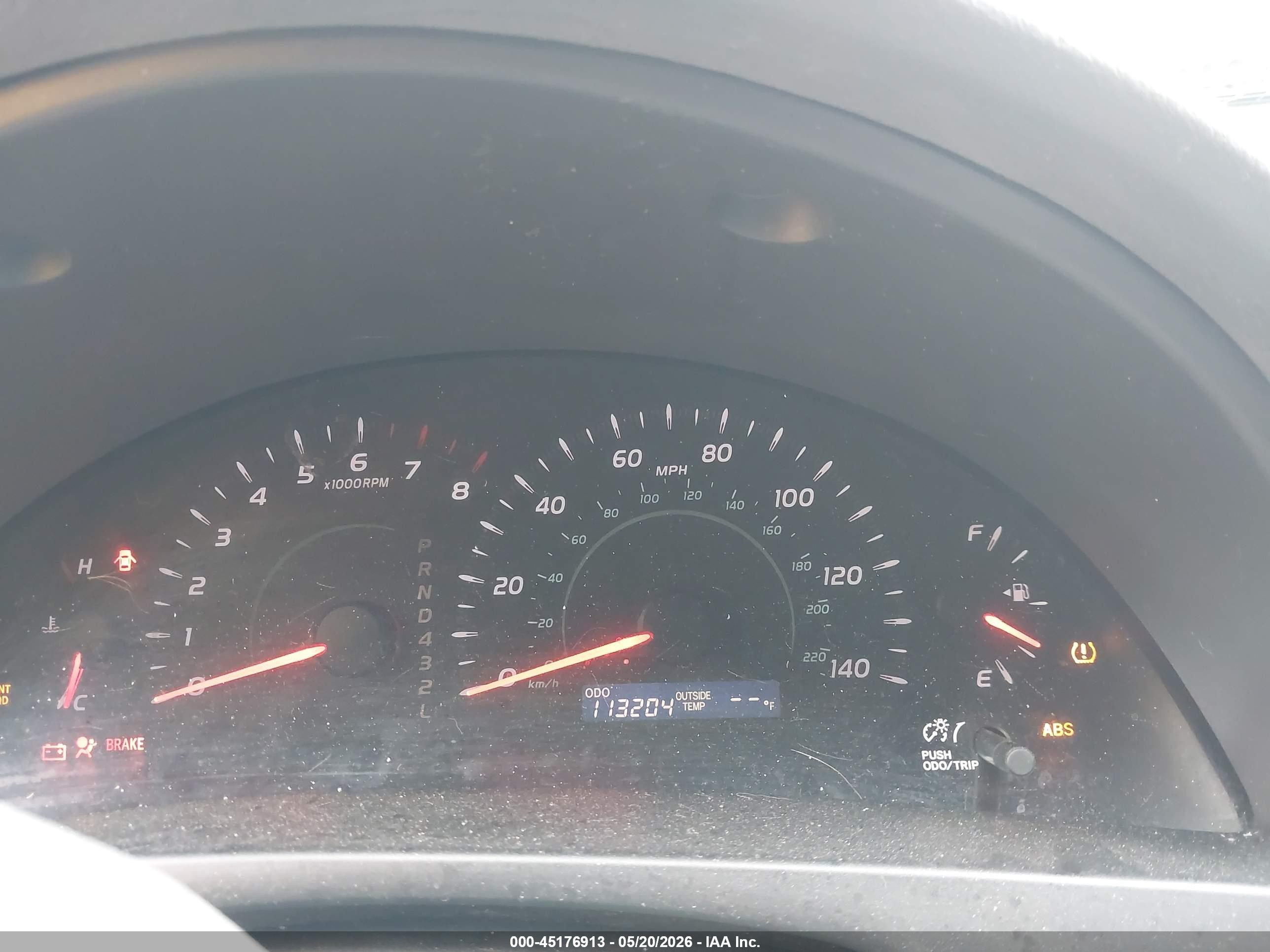 2007 Toyota Camry Le Silver vin: 4T1BE46K87U587931