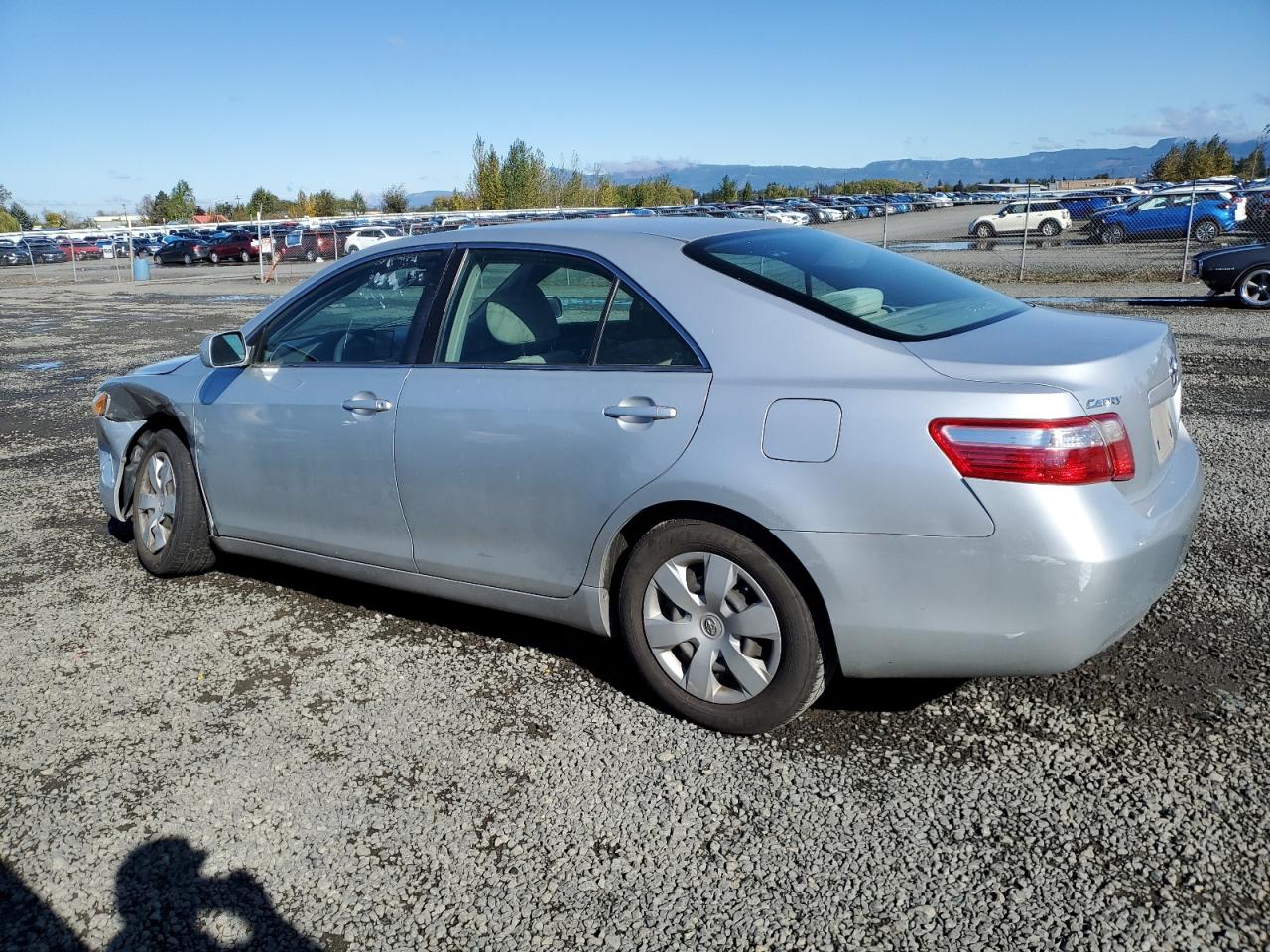 2007 Toyota Camry Ce Silver vin: 4T1BE46K87U588464