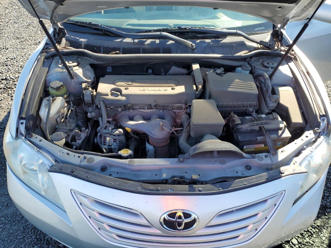 2007 Toyota Camry Ce Silver vin: 4T1BE46K87U588464