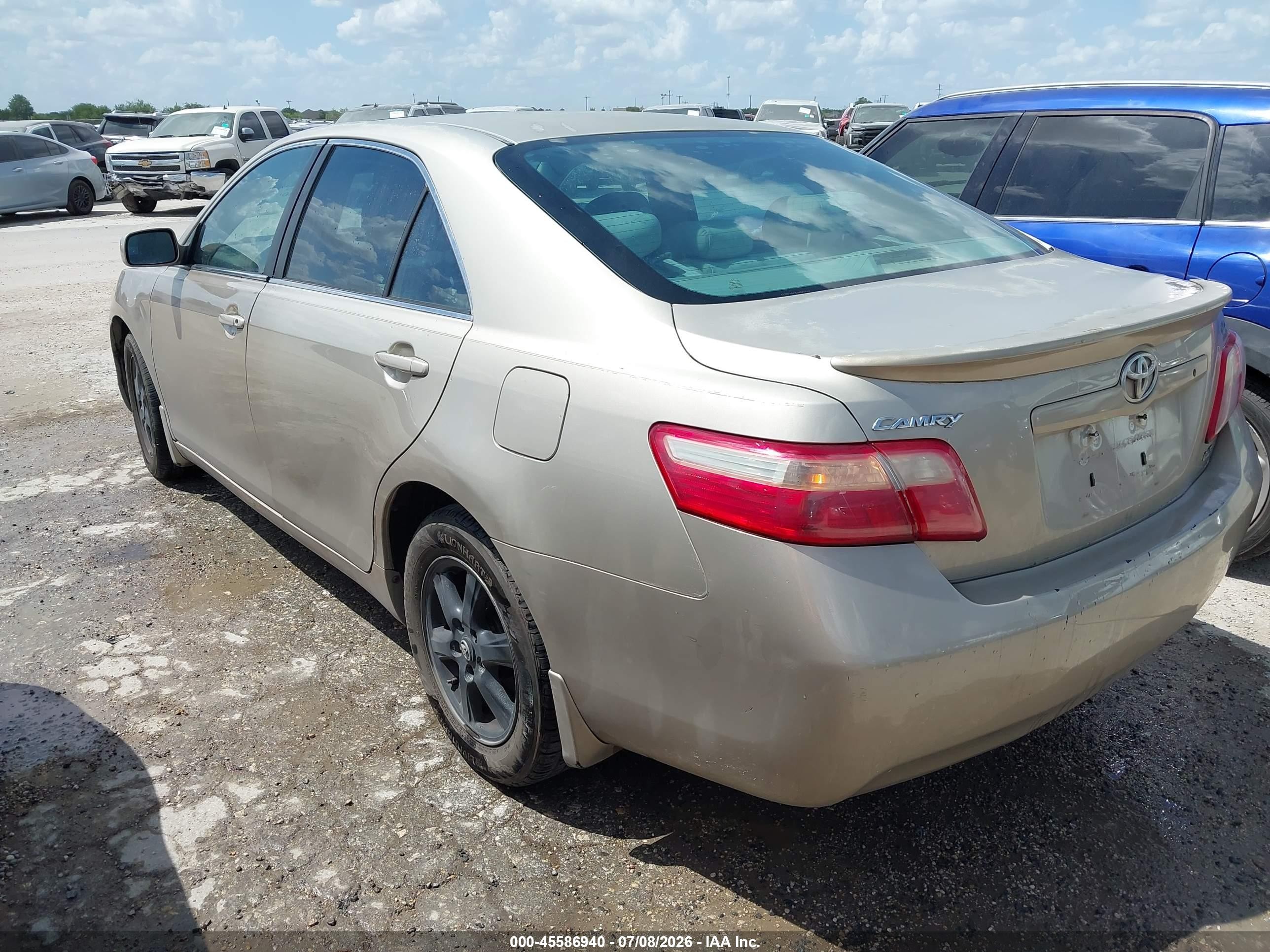 2007 Toyota Camry Le Beige vin: 4T1BE46K87U603948