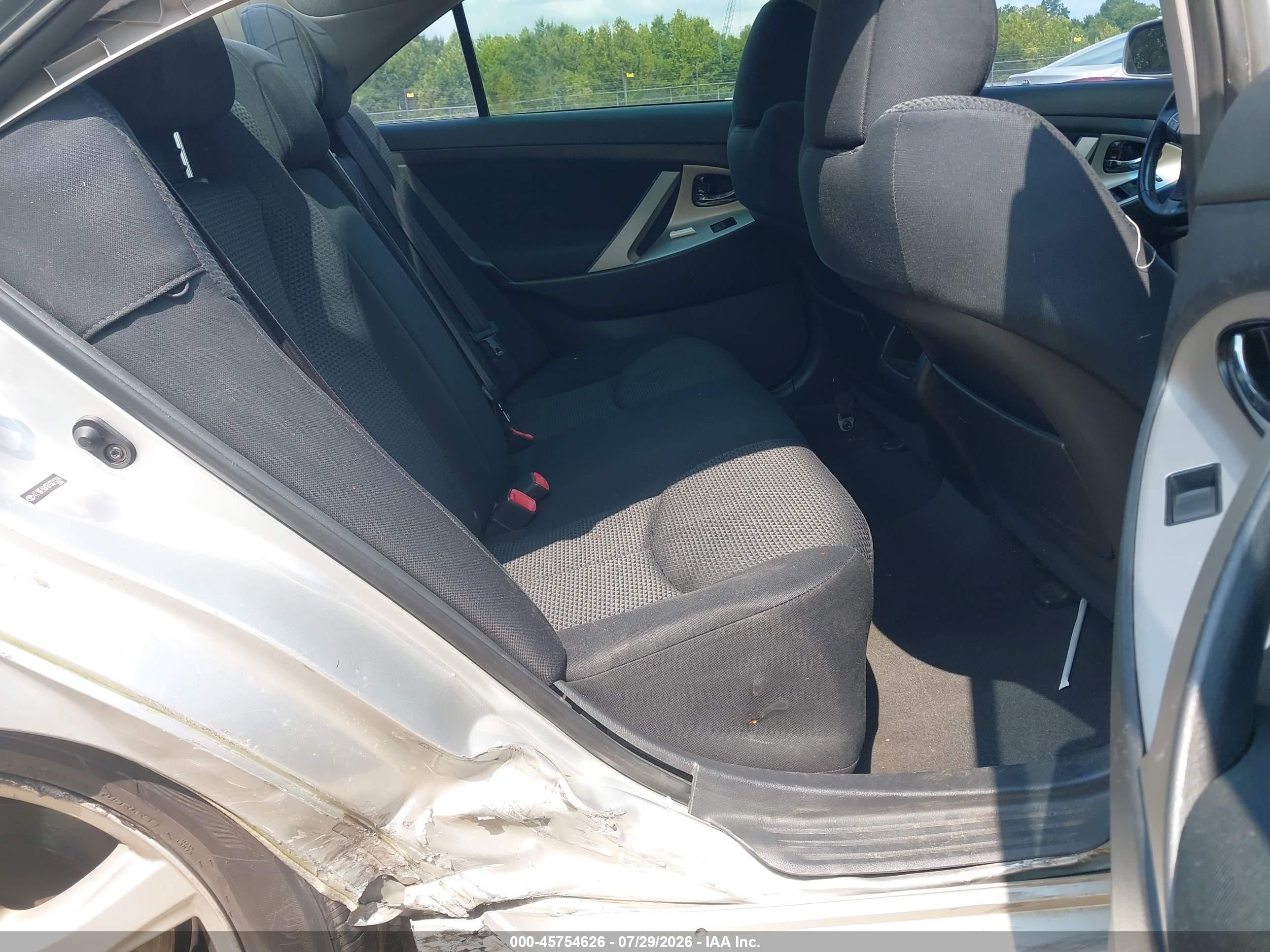 2007 Toyota Camry Se Silver vin: 4T1BE46K87U621284