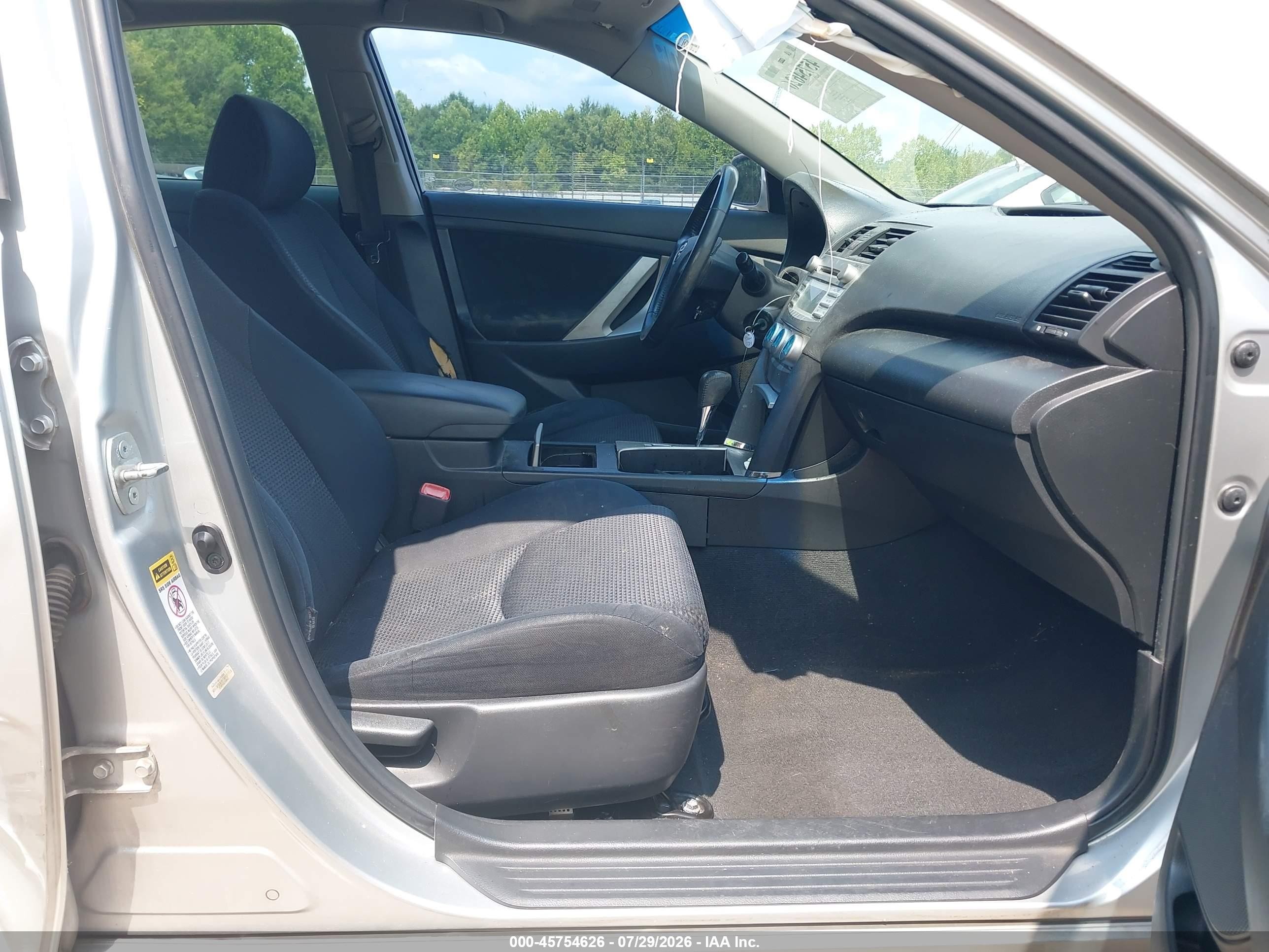 2007 Toyota Camry Se Silver vin: 4T1BE46K87U621284