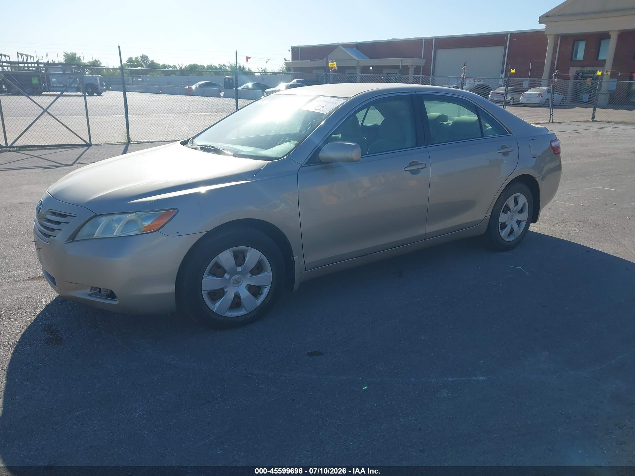 2007 Toyota Camry Le Beige vin: 4T1BE46K87U622709
