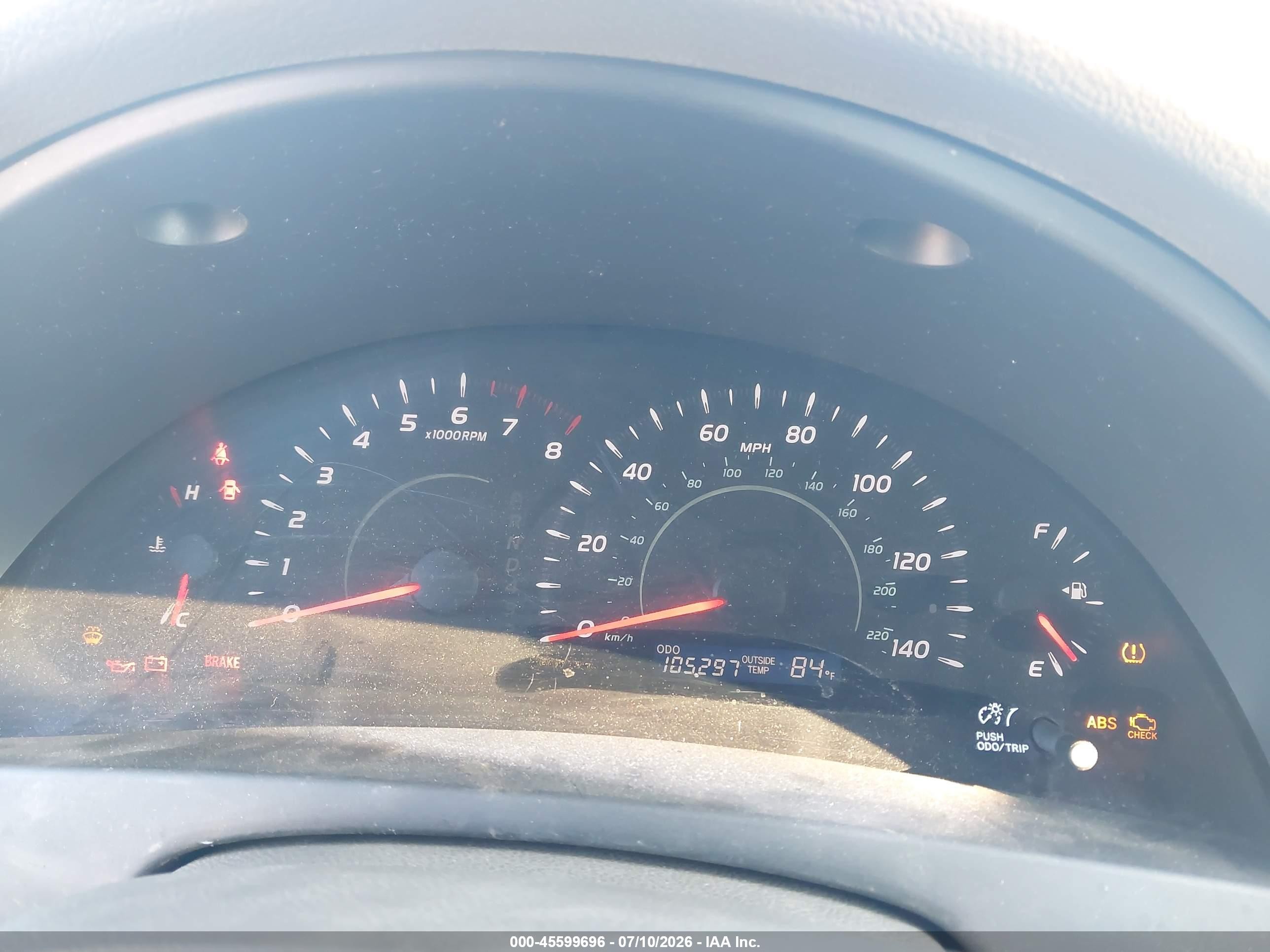 2007 Toyota Camry Le Beige vin: 4T1BE46K87U622709