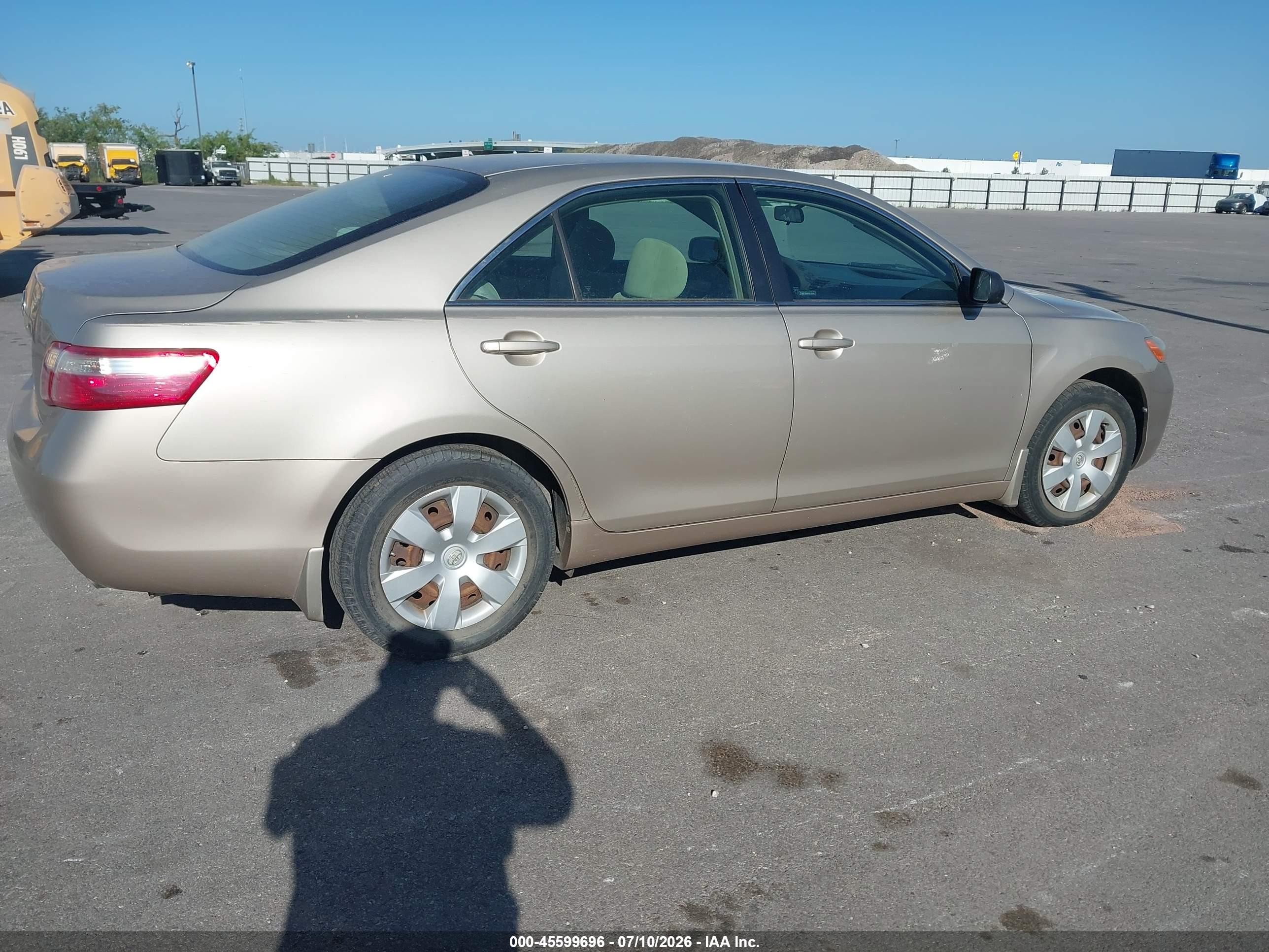 2007 Toyota Camry Le Beige vin: 4T1BE46K87U622709