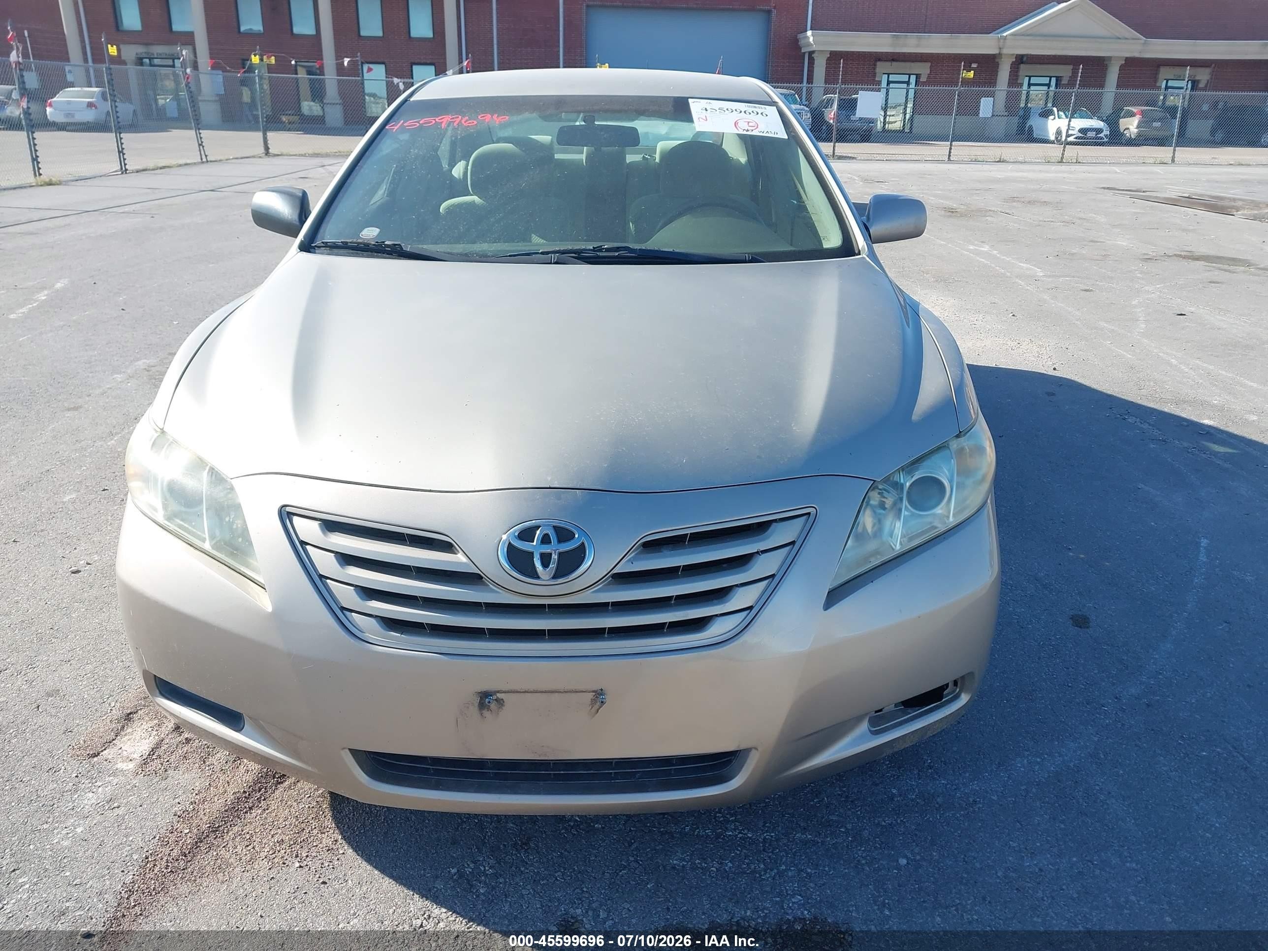 2007 Toyota Camry Le Beige vin: 4T1BE46K87U622709