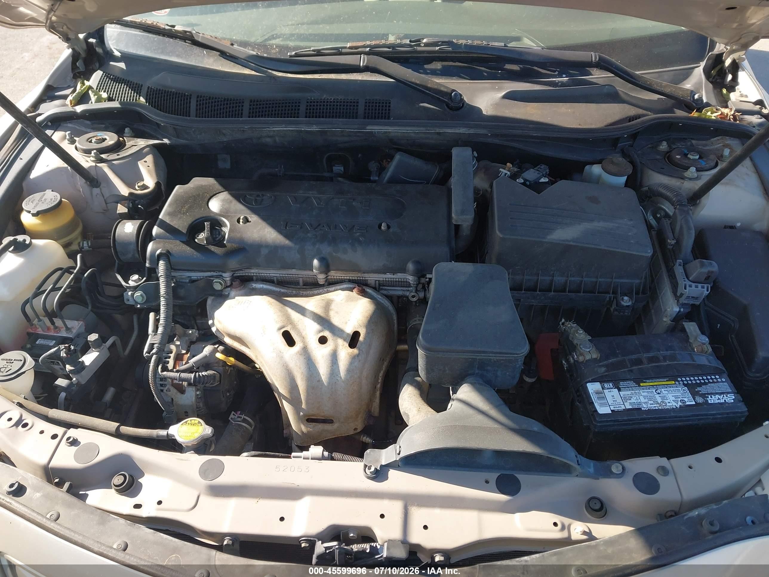 2007 Toyota Camry Le Beige vin: 4T1BE46K87U622709