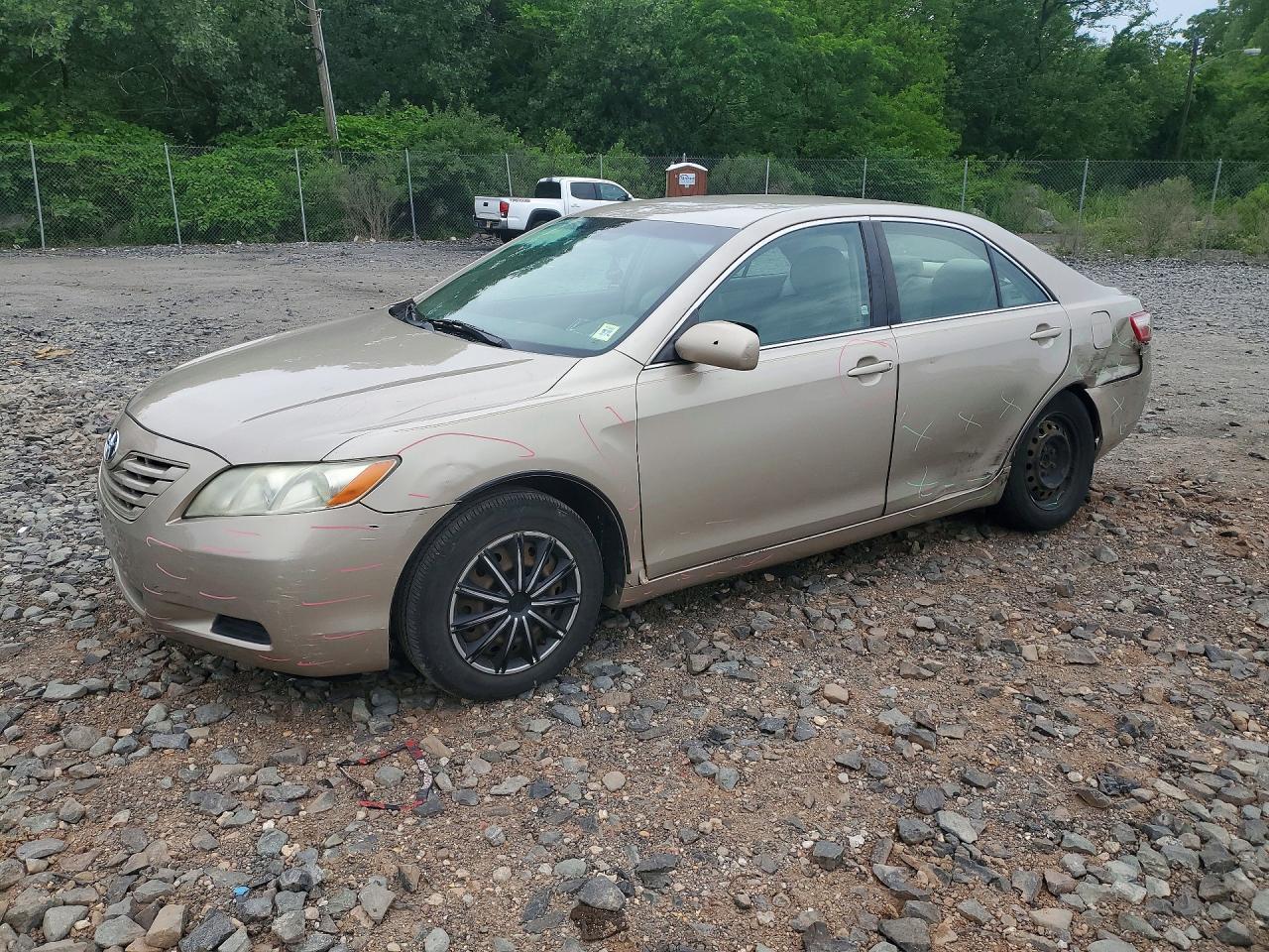 2007 Toyota Camry Le Gold vin: 4T1BE46K87U629661
