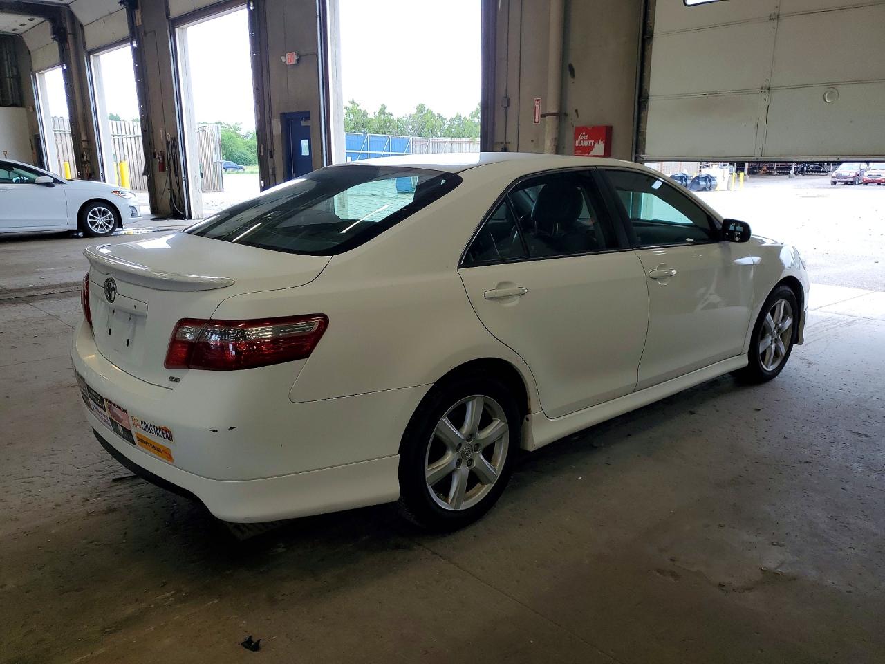2007 Toyota Camry Se White vin: 4T1BE46K87U631913